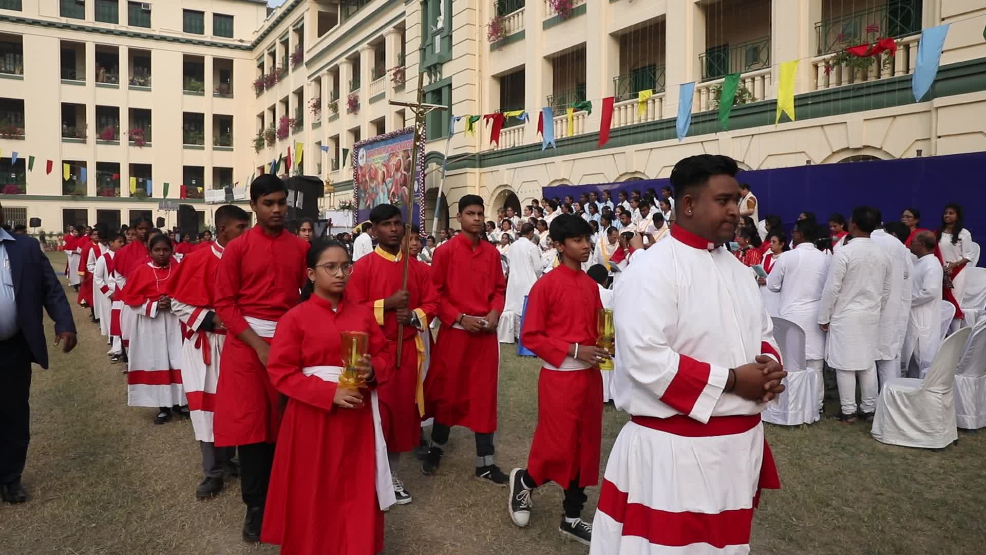 Annual Corpus Christe Eucharistic Procession In Kolkata, India