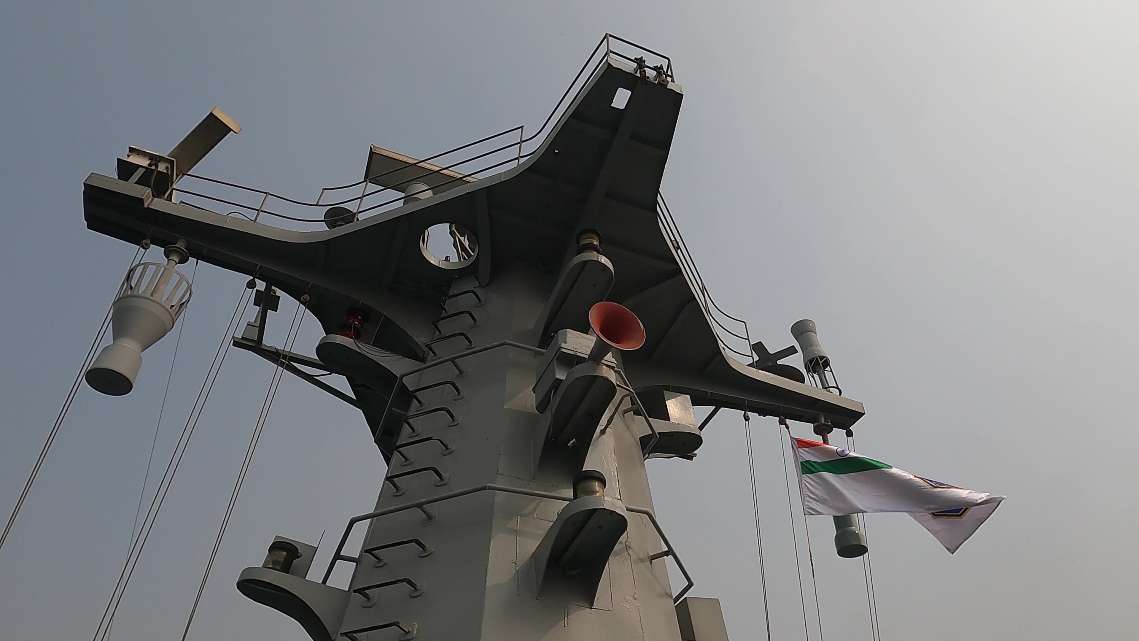 INS Savitri Docks in Kolkata for Navy Day Celebrations 
