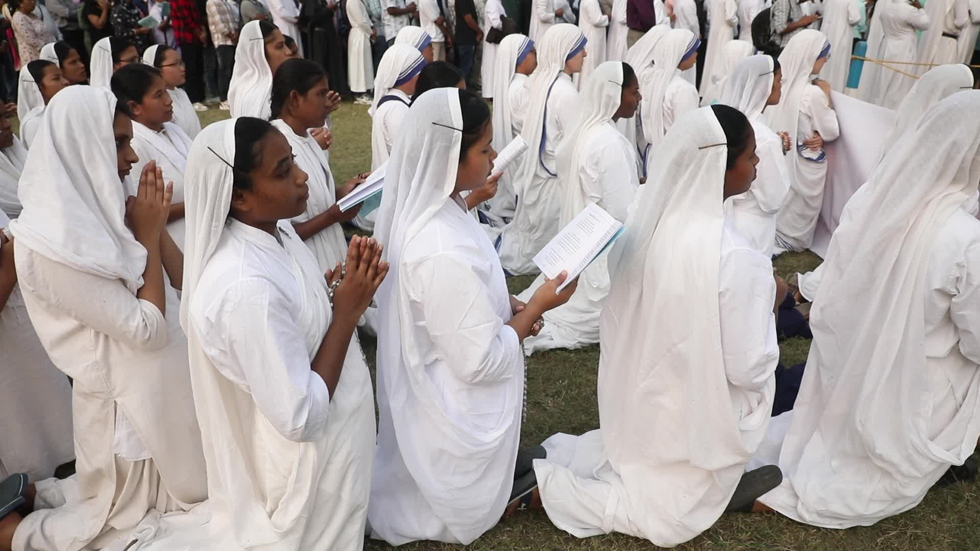 Annual Corpus Christe Eucharistic Procession In Kolkata, India