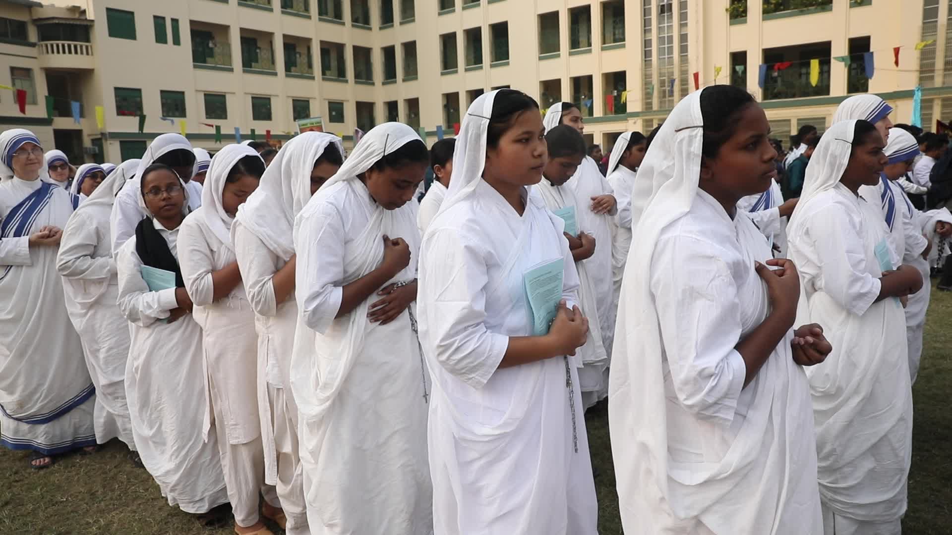 Annual Corpus Christe Eucharistic Procession In Kolkata, India
