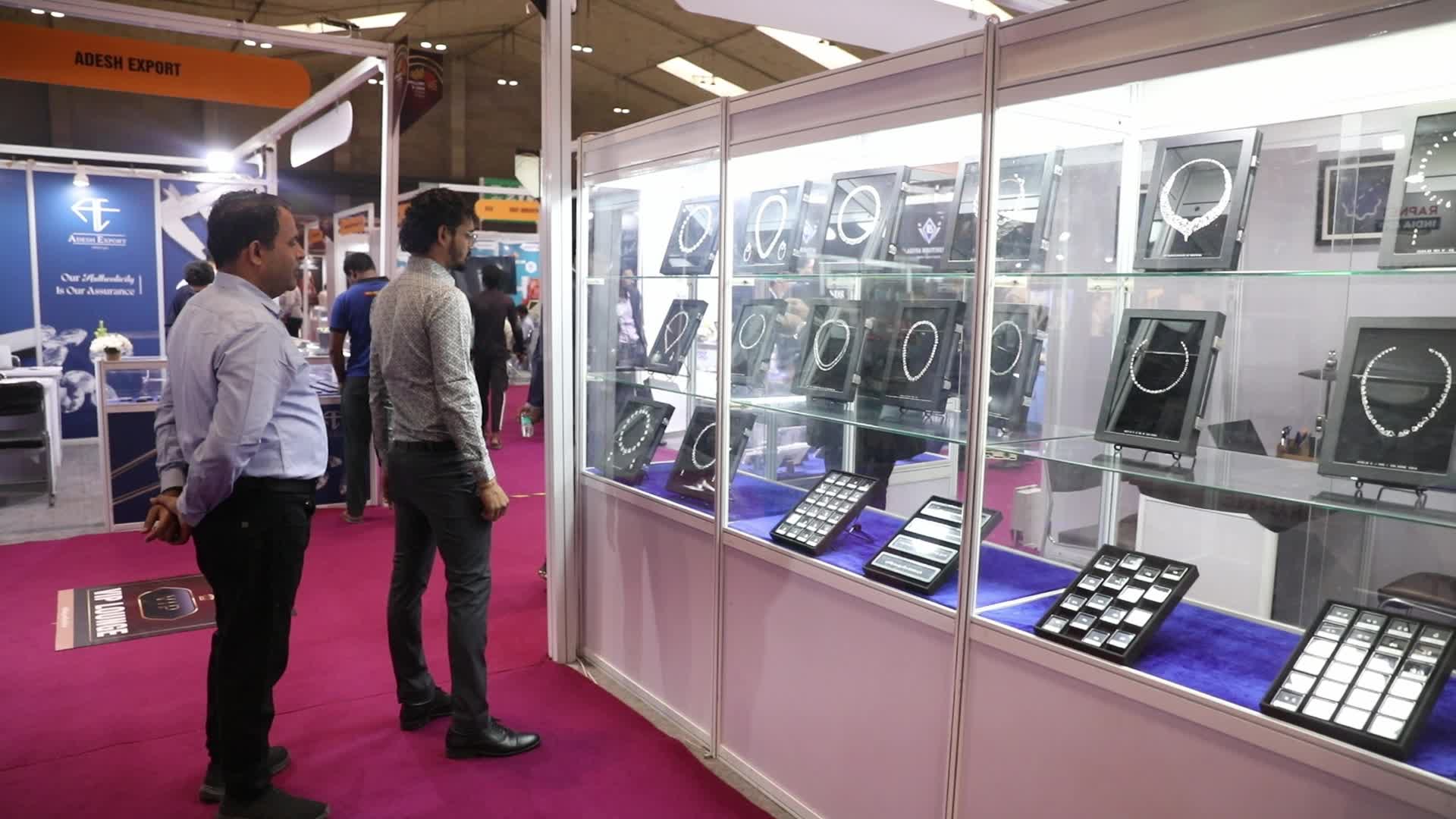 Diamond jewellery International Exhibition In Kolkata, India