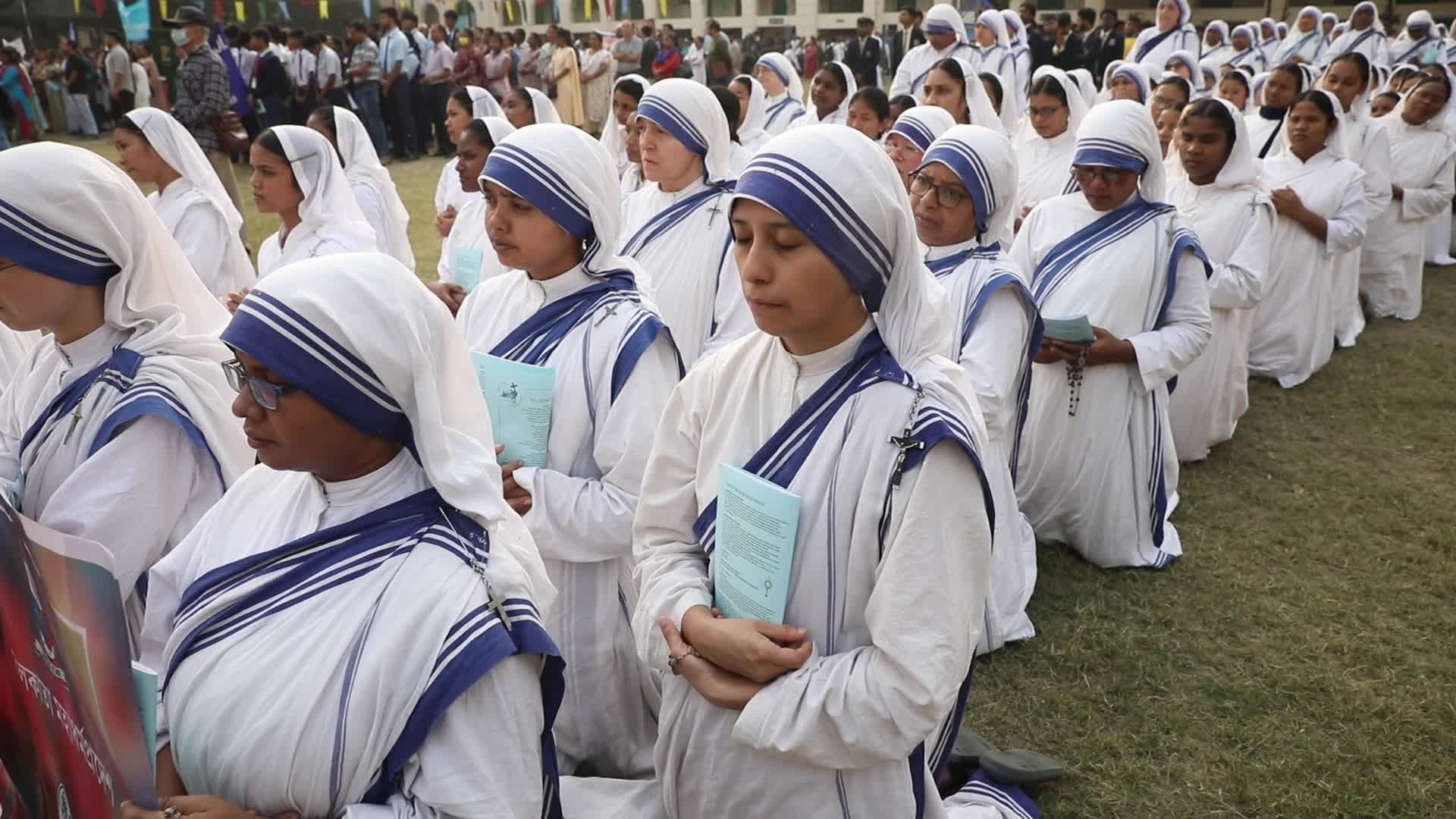 Annual Corpus Christe Eucharistic Procession In Kolkata, India