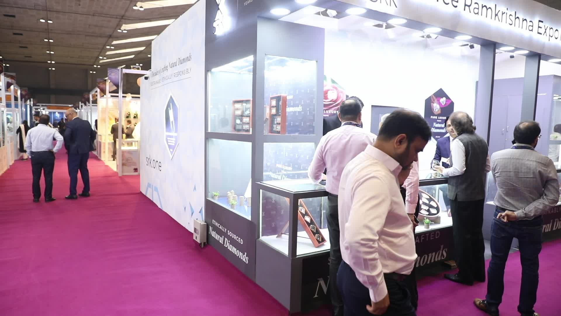 Diamond jewellery International Exhibition In Kolkata, India