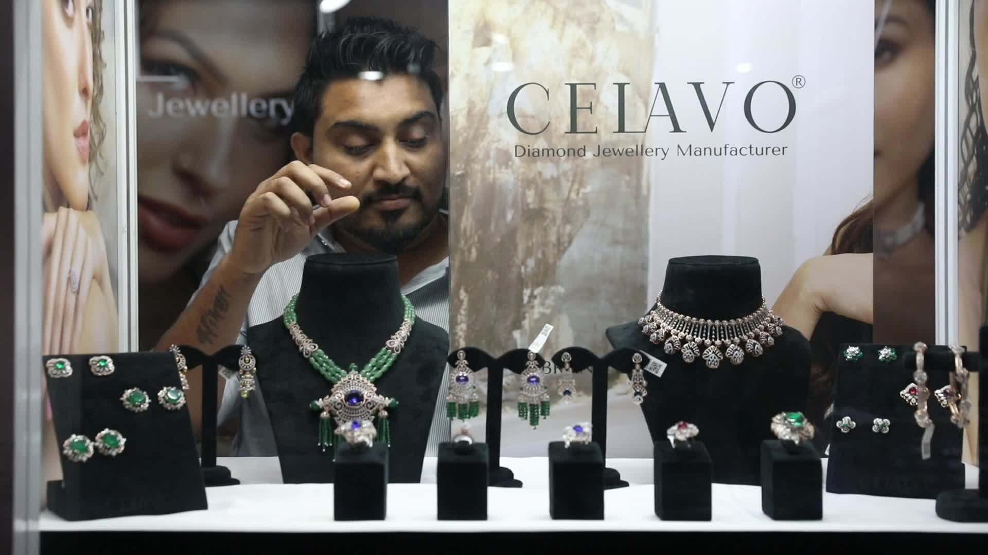 Diamond jewellery International Exhibition In Kolkata, India