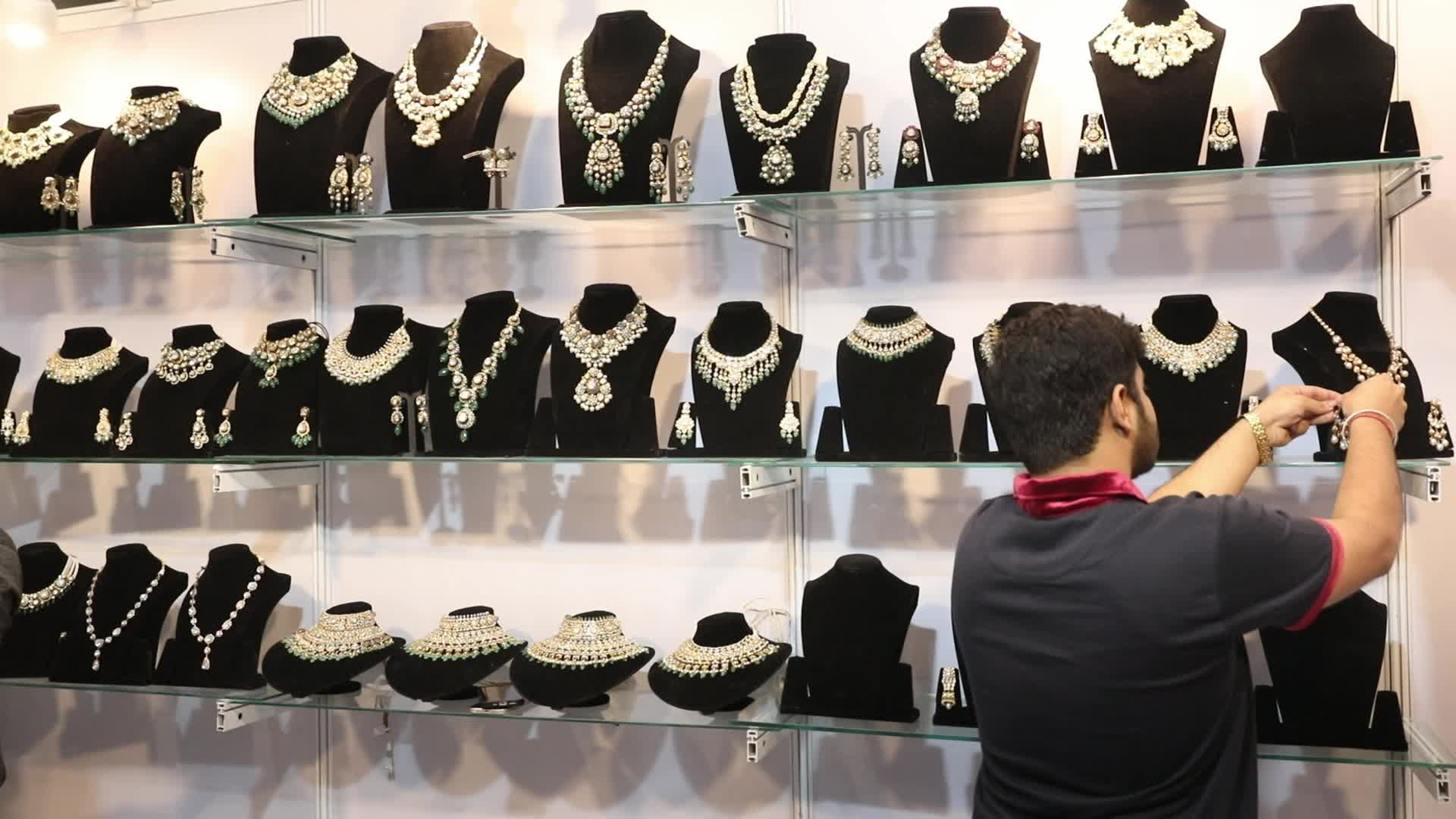 Diamond jewellery International Exhibition In Kolkata, India