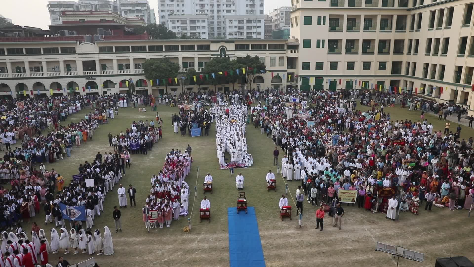 Annual Corpus Christe Eucharistic Procession In Kolkata, India