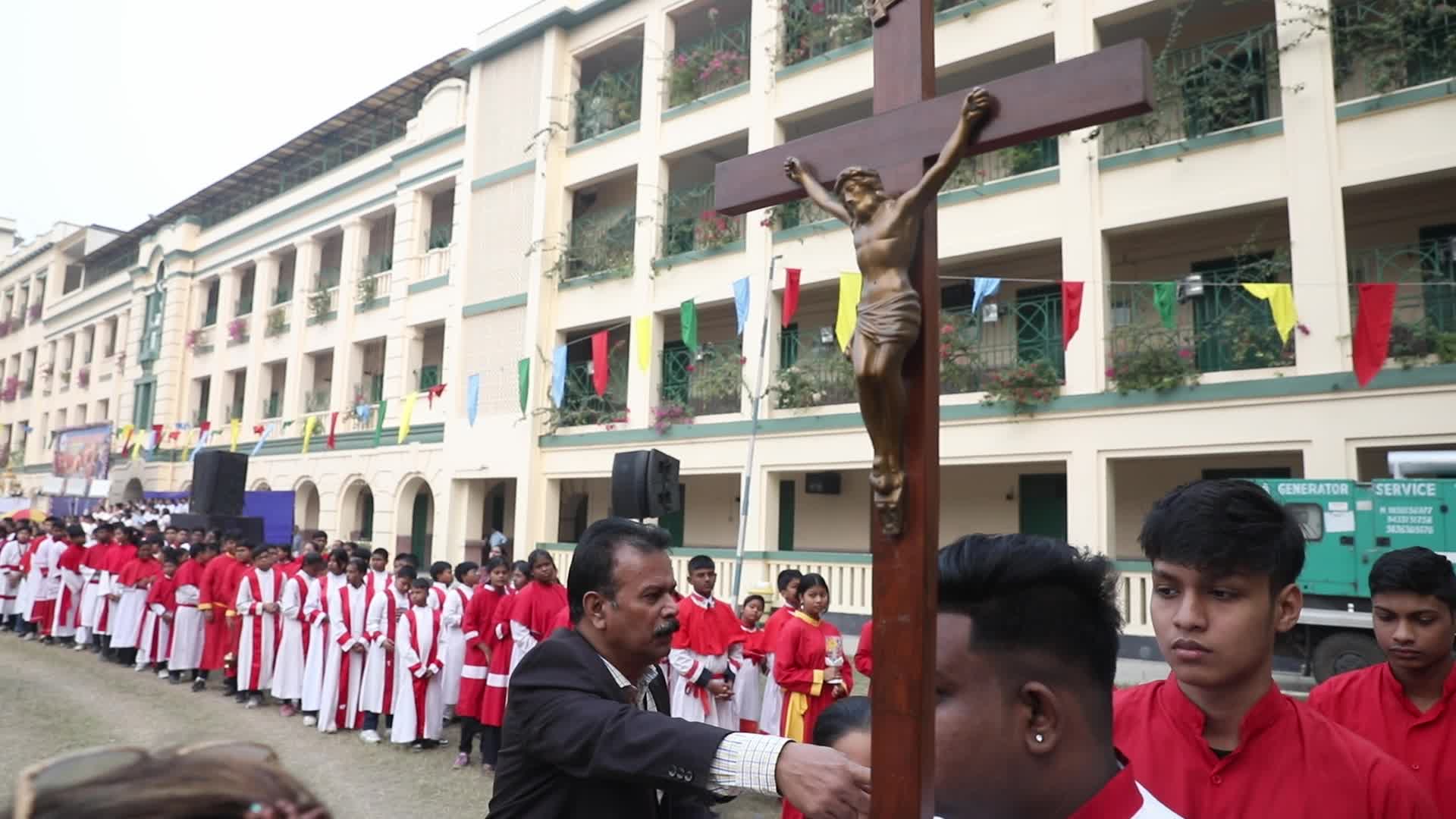Annual Corpus Christe Eucharistic Procession In Kolkata, India