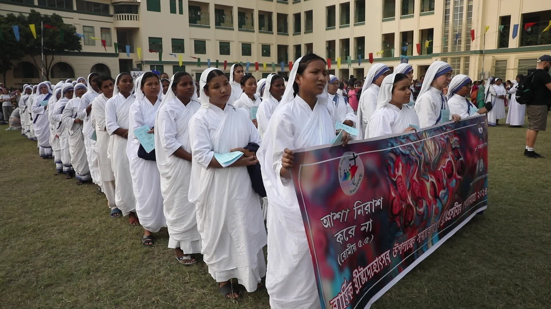 Annual Corpus Christe Eucharistic Procession In Kolkata, India