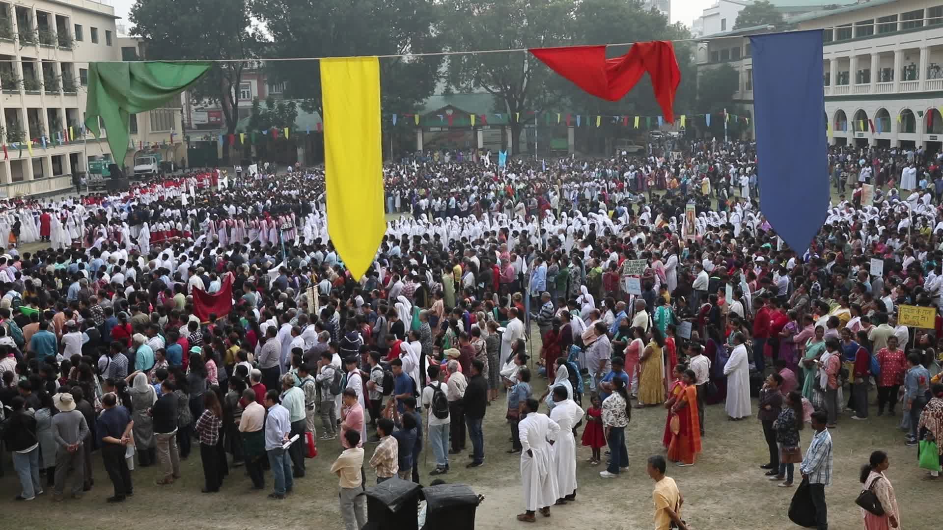 Annual Corpus Christe Eucharistic Procession In Kolkata, India