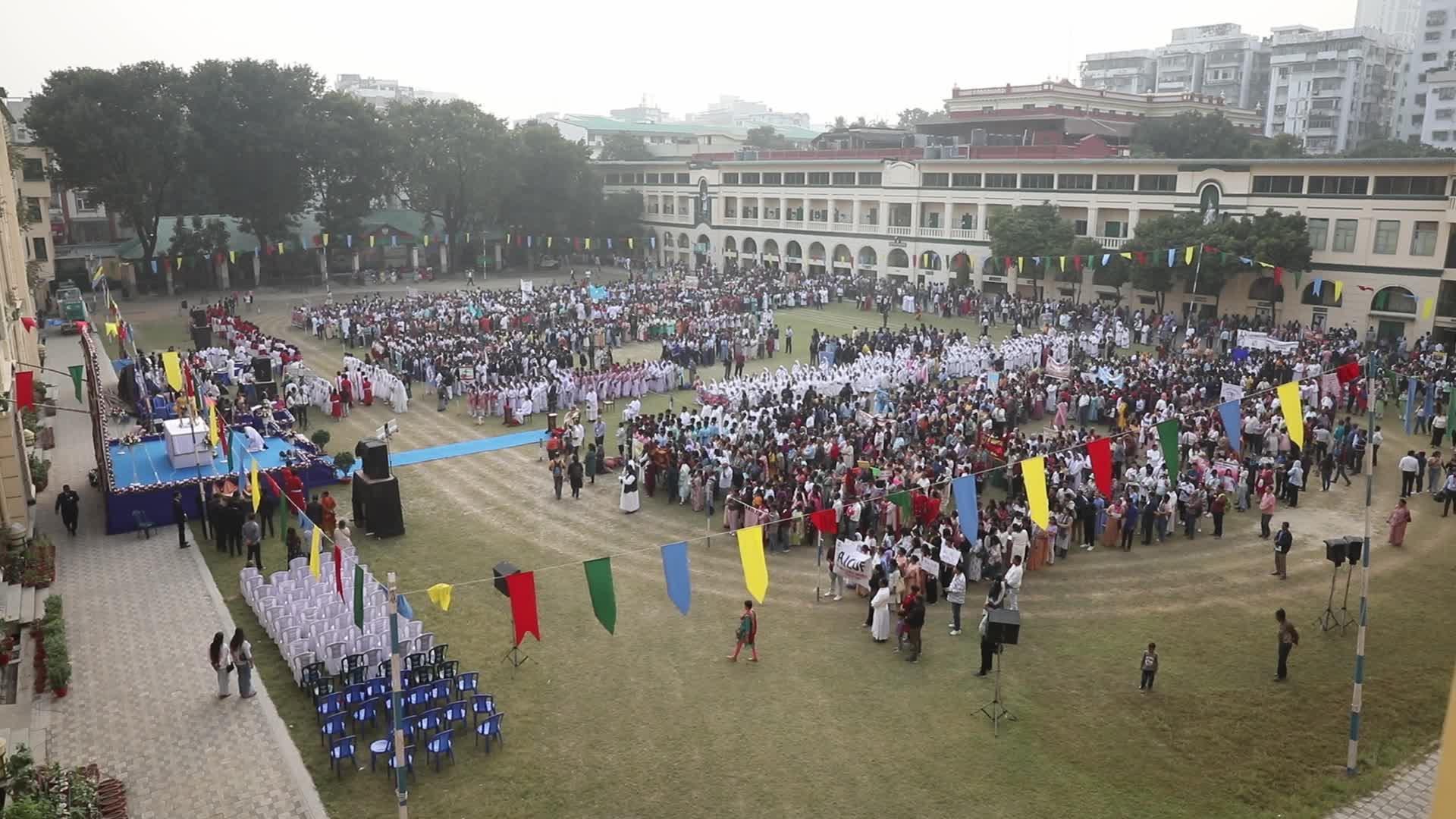 Annual Corpus Christe Eucharistic Procession In Kolkata, India
