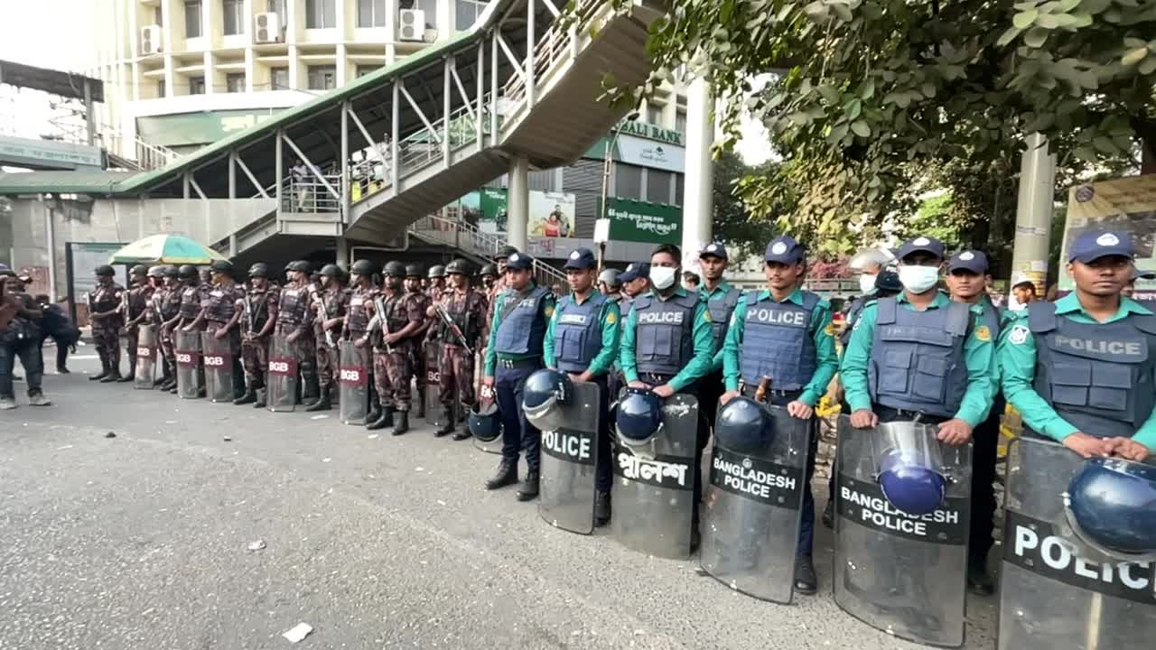 Security Enforce Deployed in Dhaka