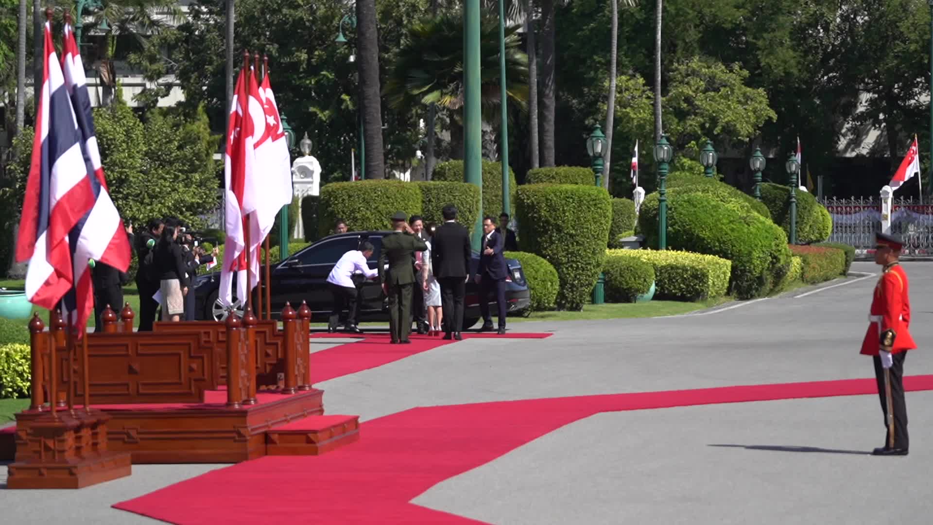 Singapore's Prime Minister Wong visits Thailand.