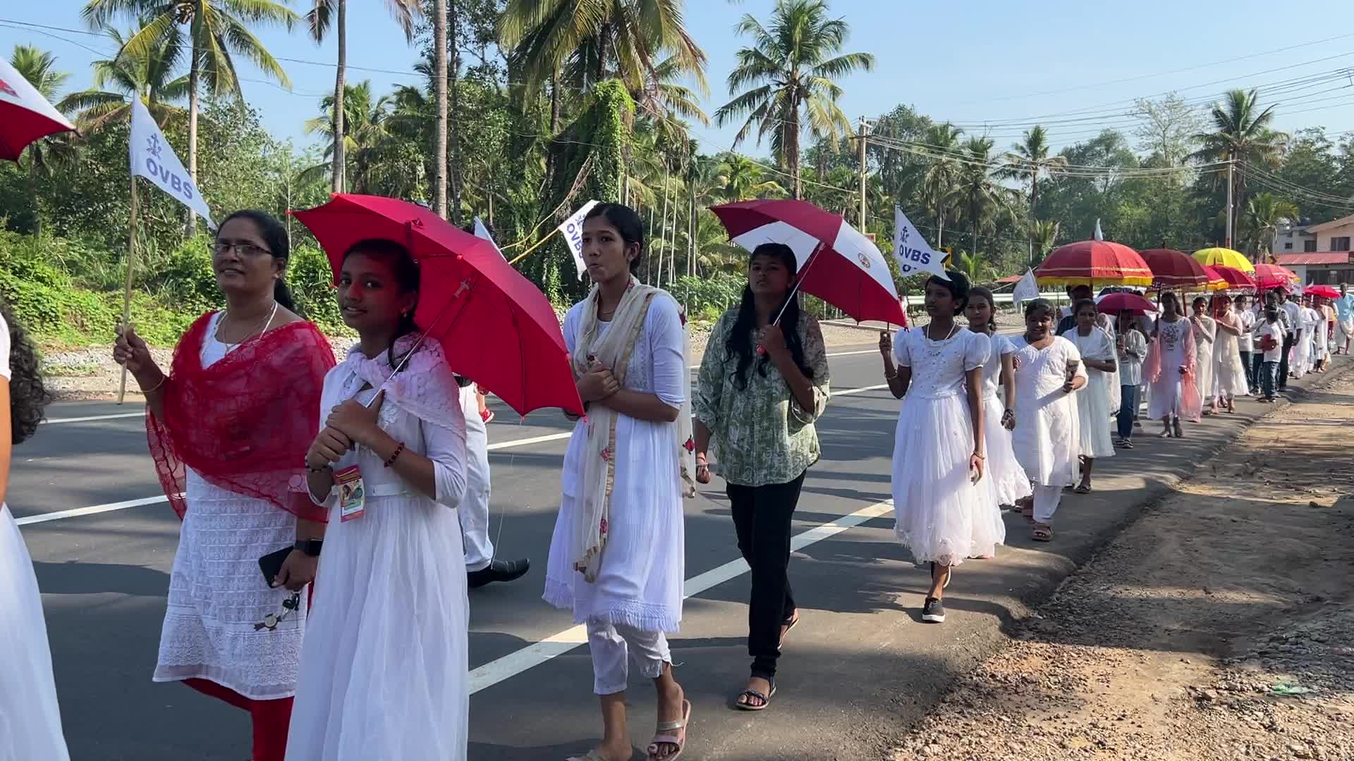 Saint George Orthodox Church Procession In Kerala