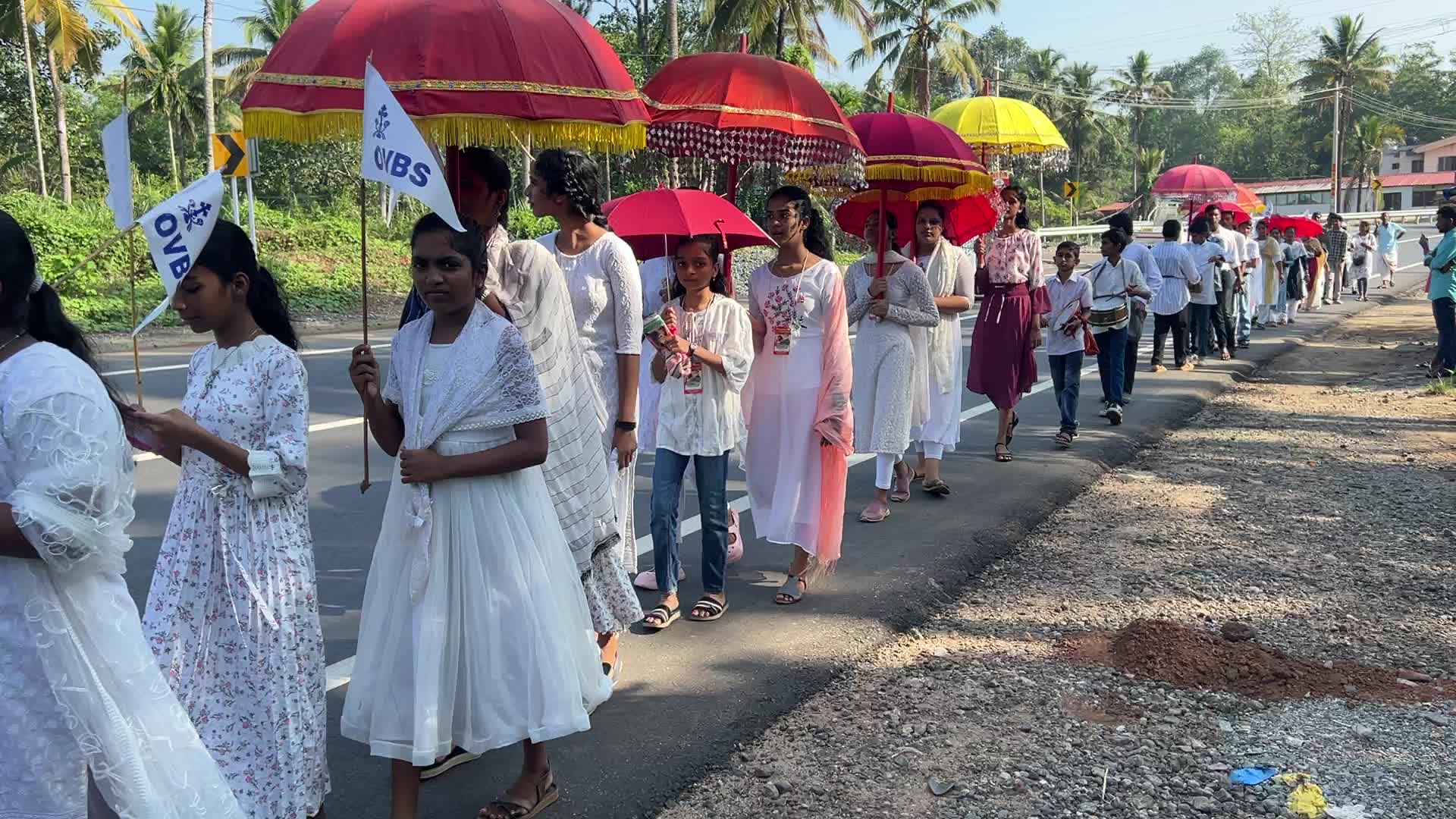 Saint George Orthodox Church Procession In Kerala