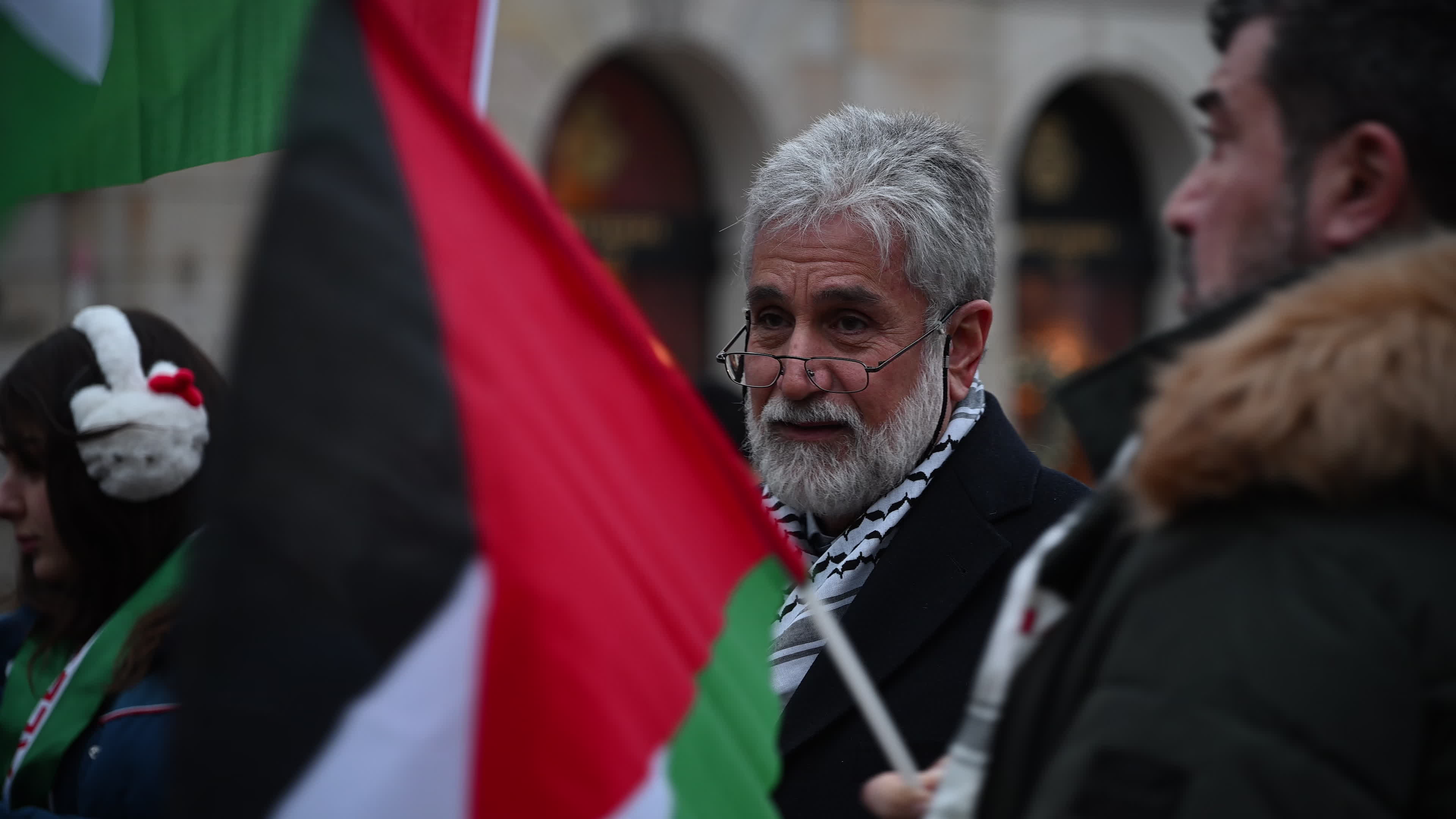 Palestine Support March to US Embassy