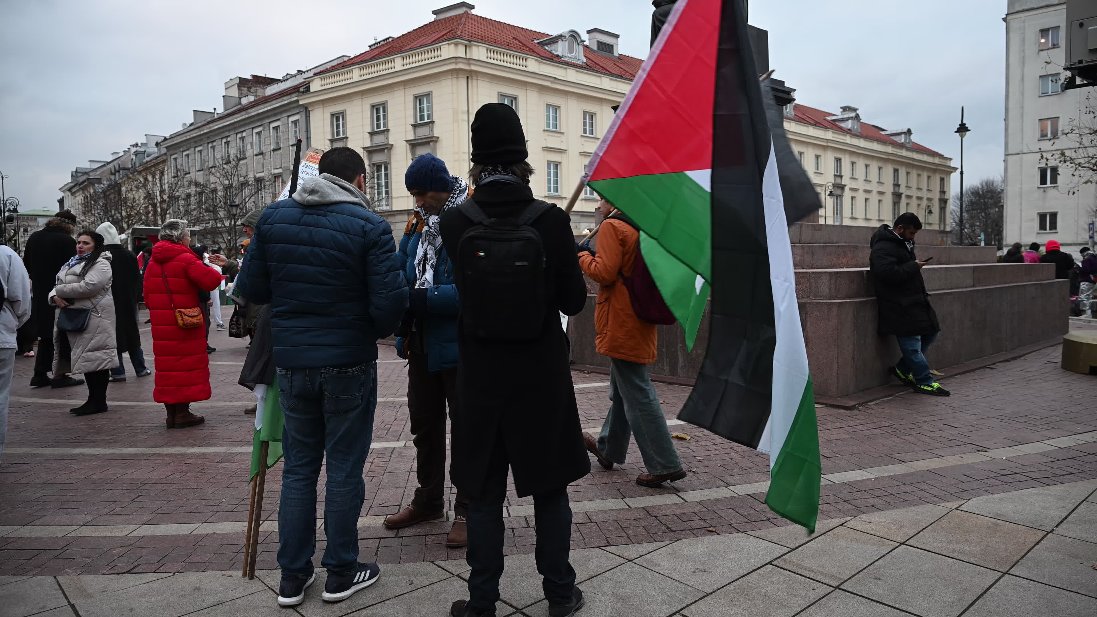 Palestine Support March to US Embassy
