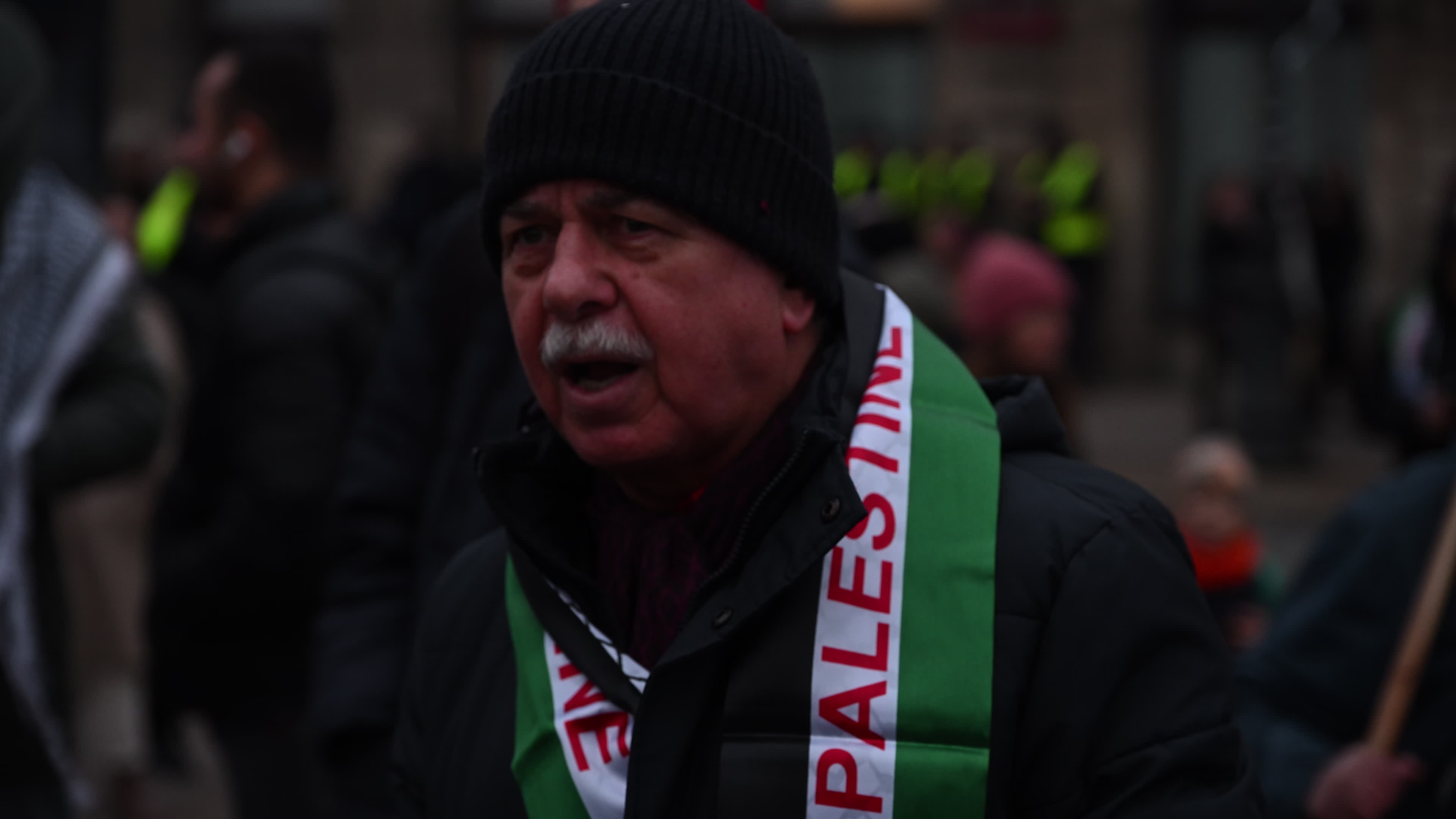 Palestine Support March to US Embassy