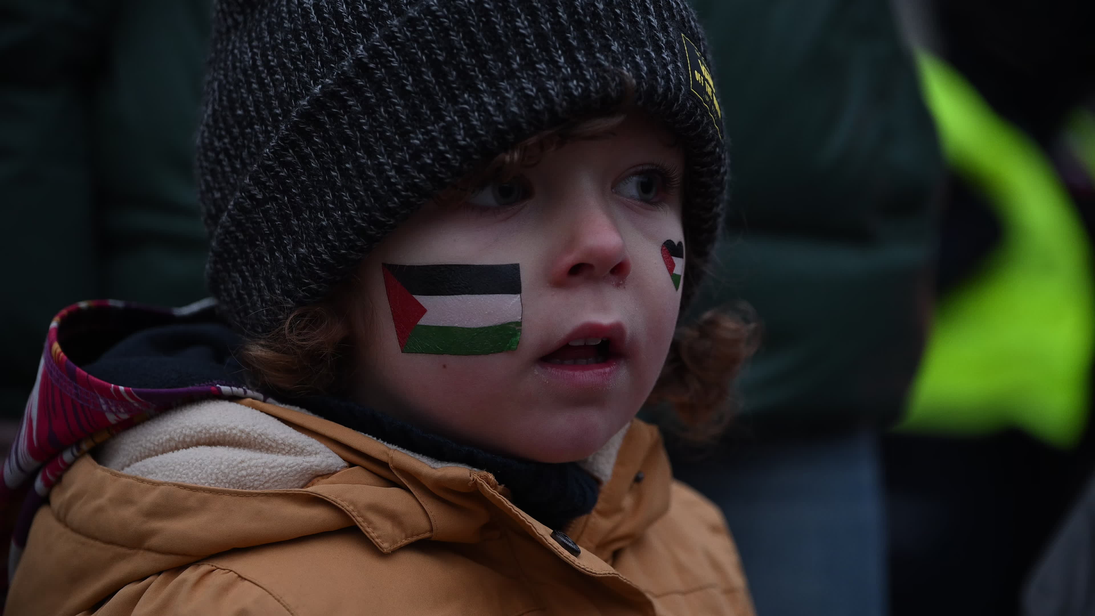 Palestine Support March to US Embassy