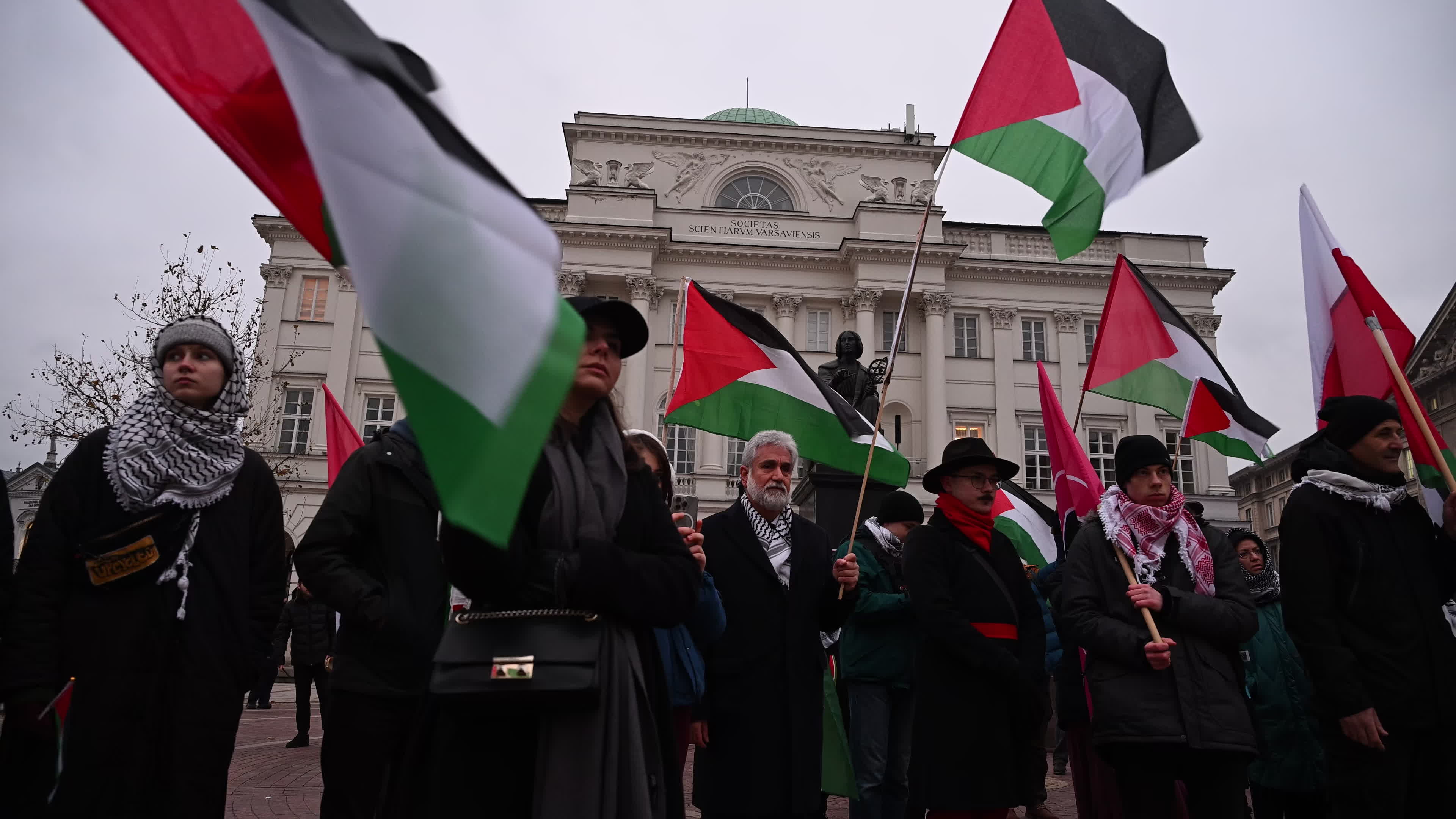Palestine Support March to US Embassy