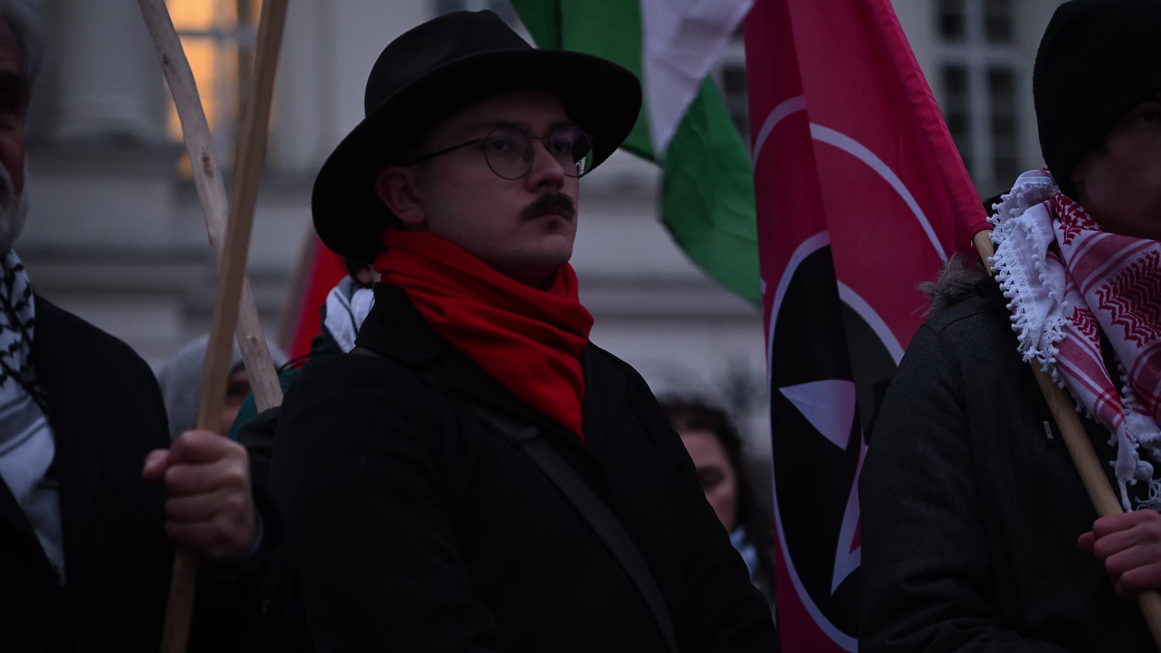 Palestine Support March to US Embassy