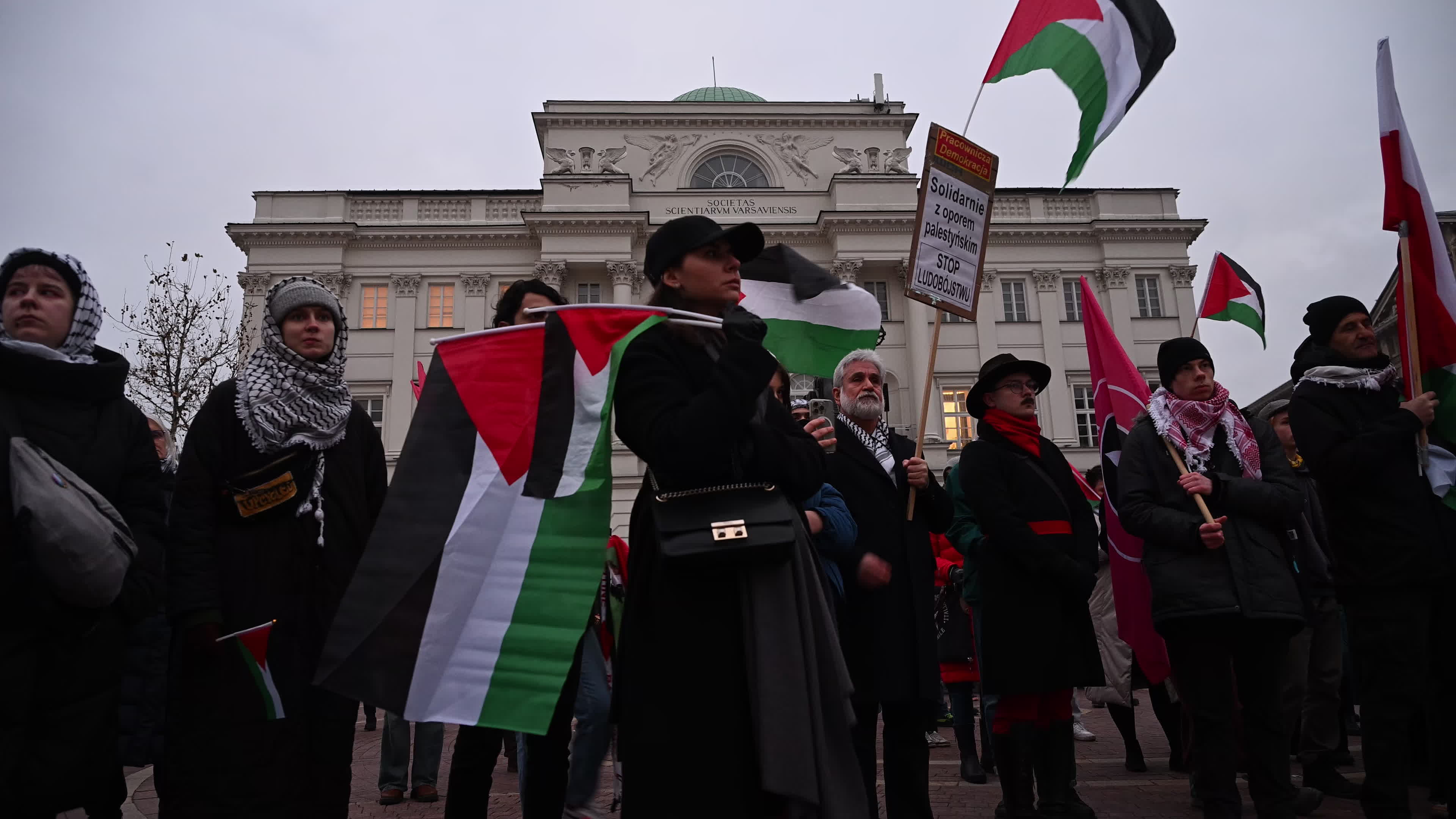 Palestine Support March to US Embassy