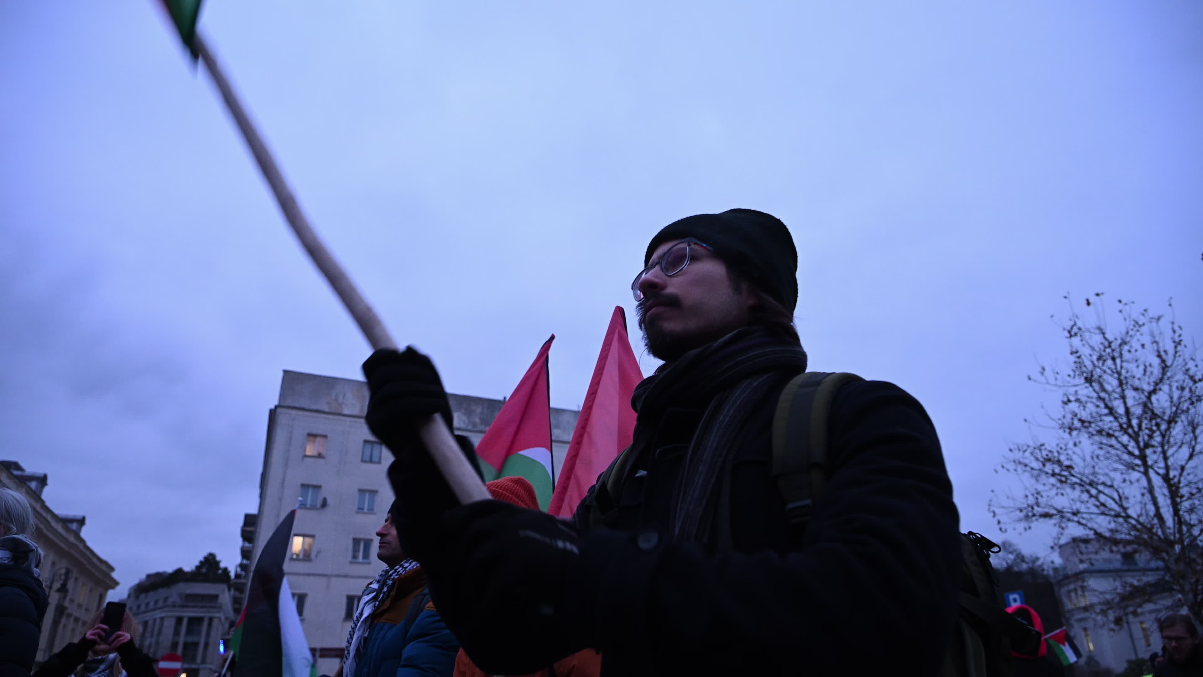 Palestine Support March to US Embassy