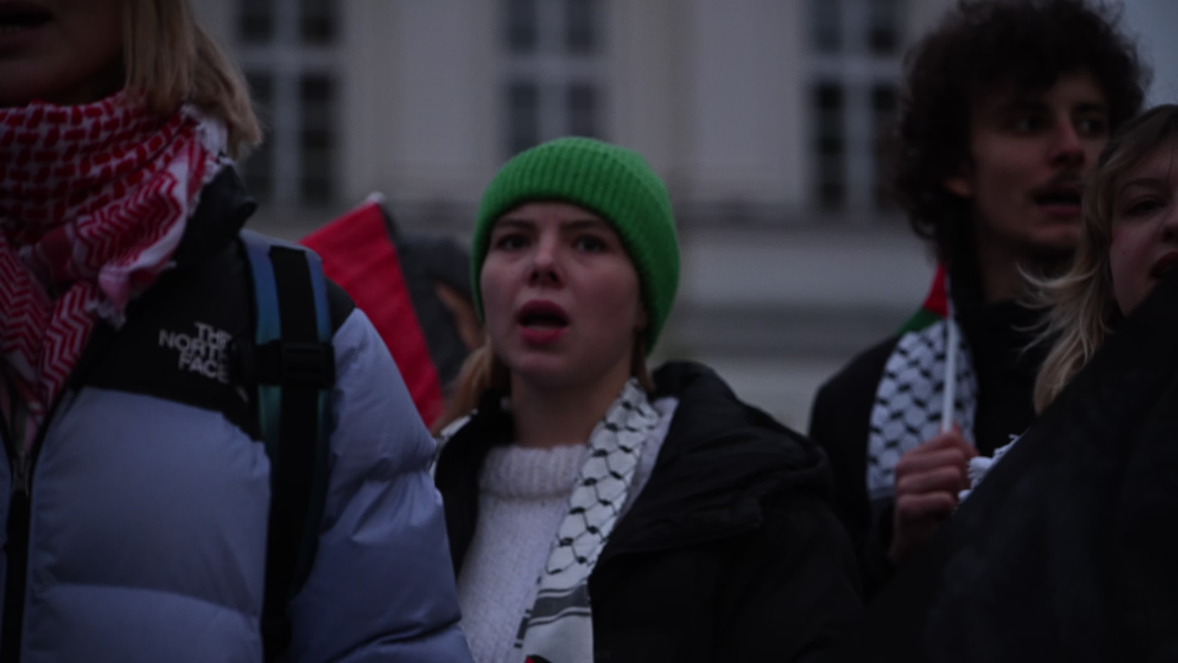 Palestine Support March to US Embassy