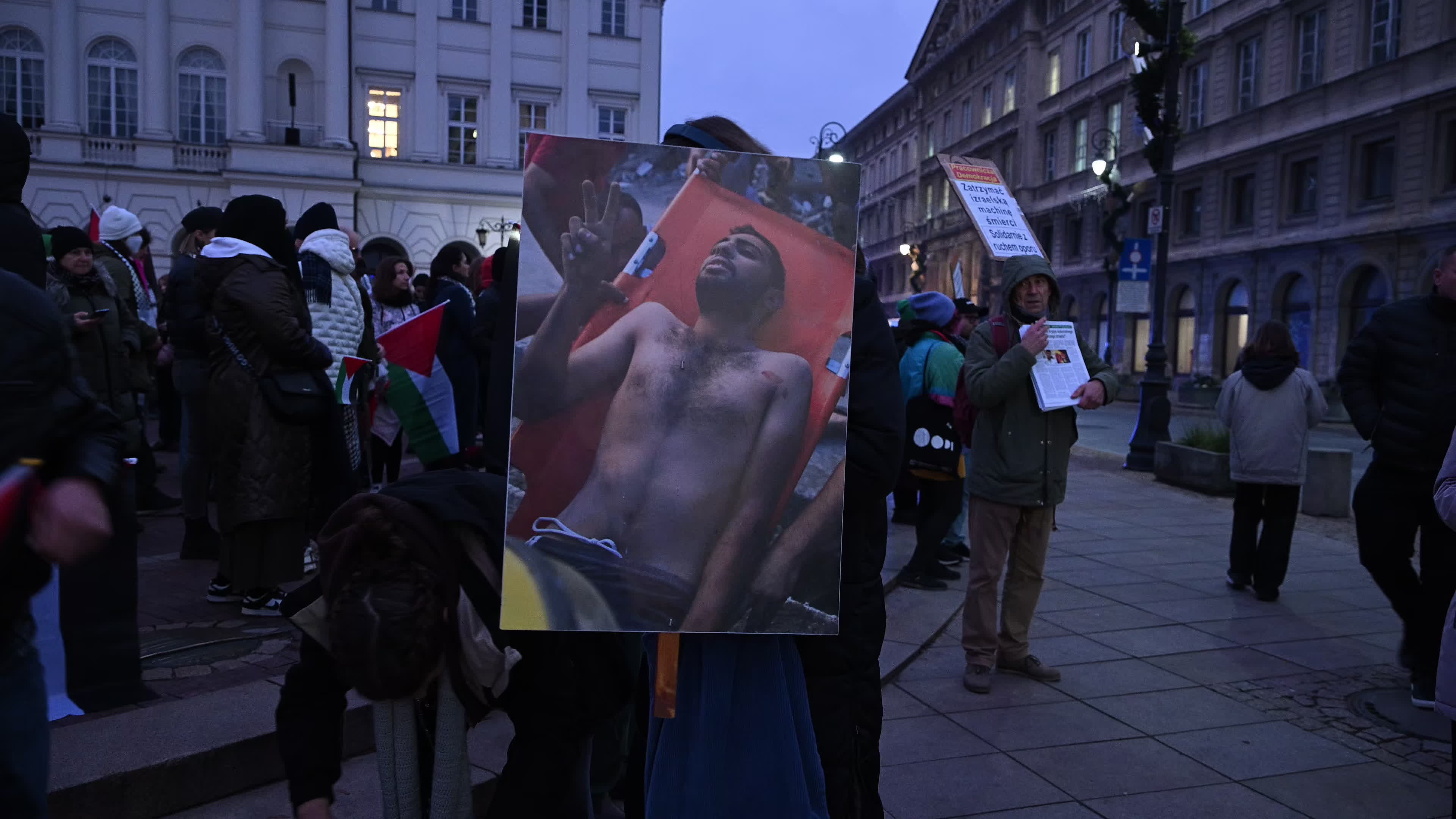Palestine Support March to US Embassy
