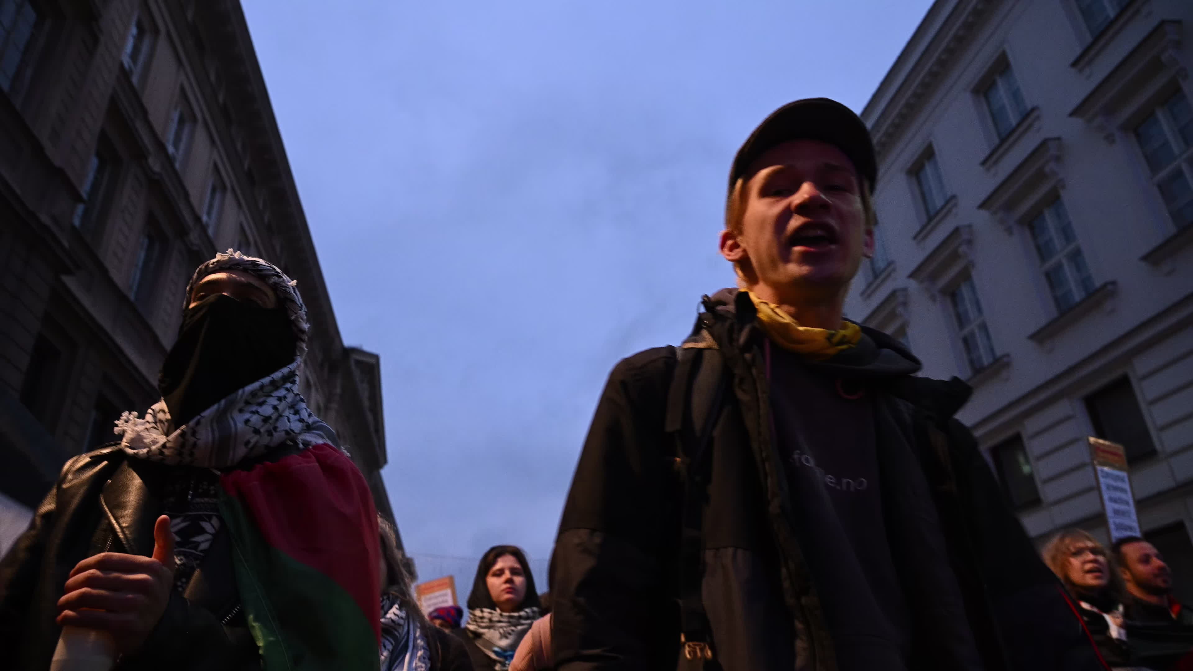 Palestine Support March to US Embassy