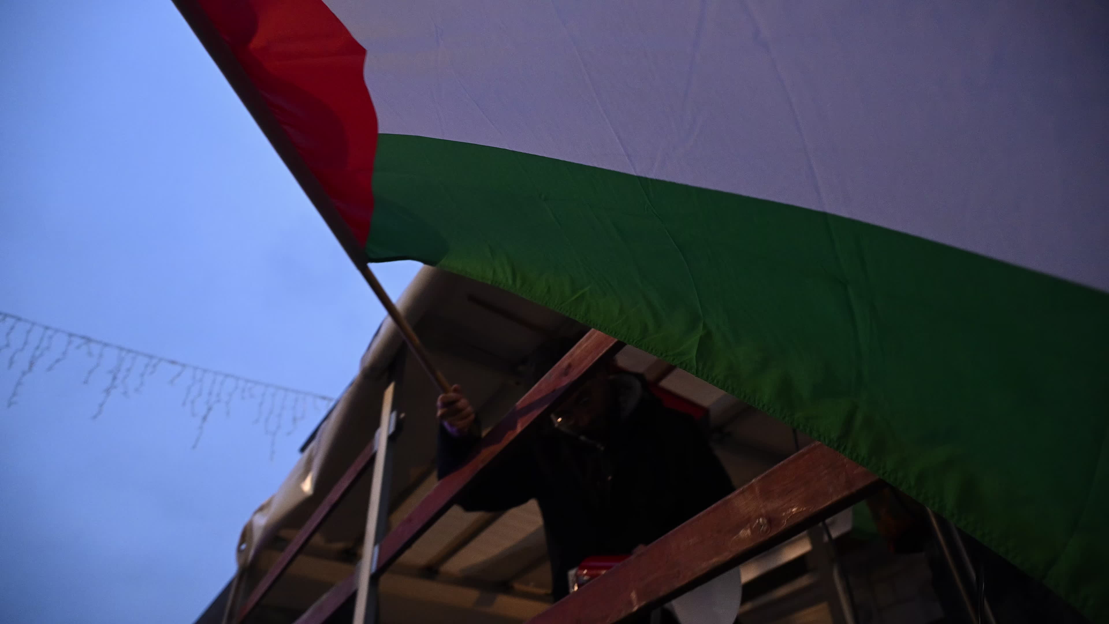Palestine Support March to US Embassy