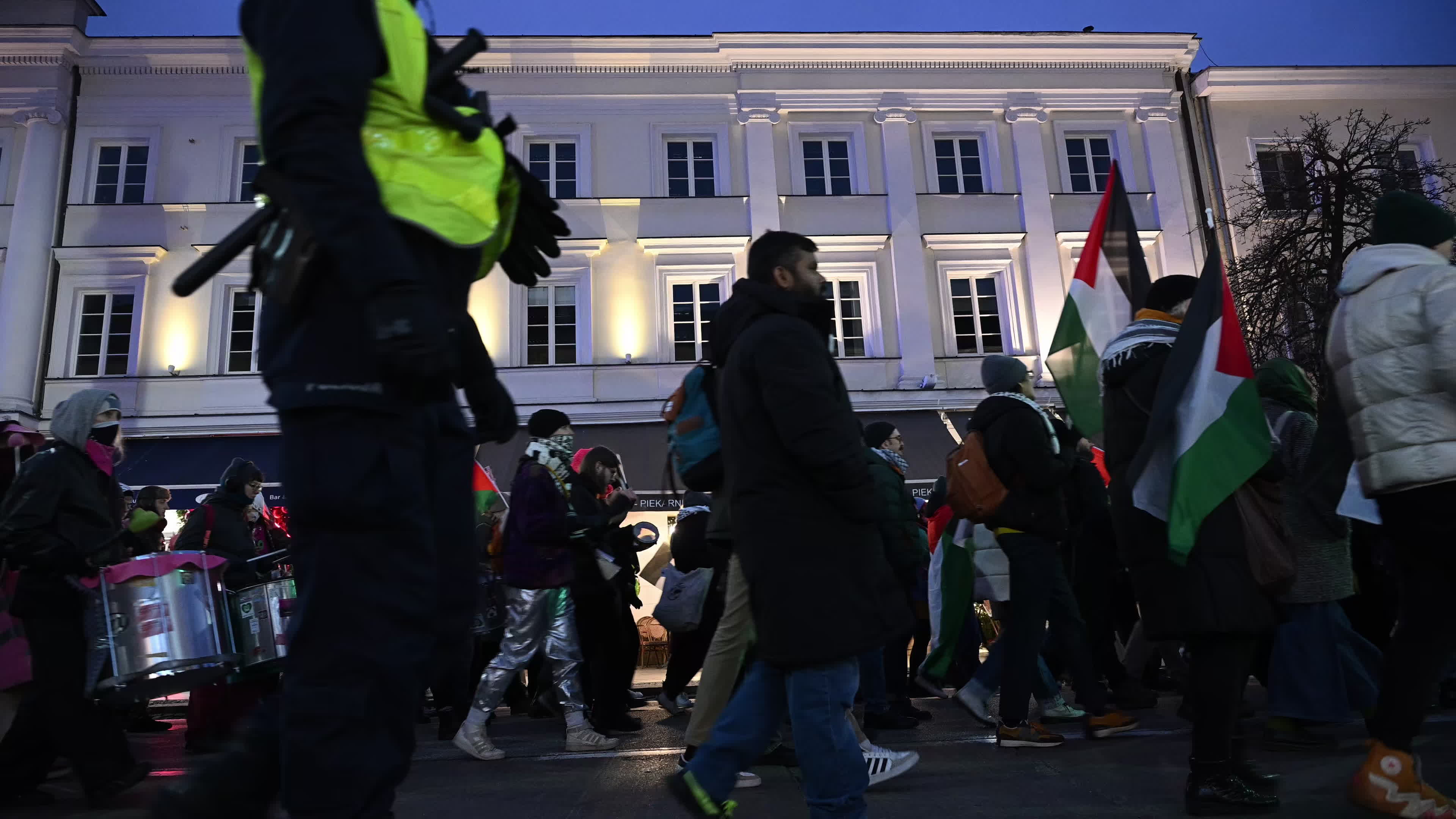 Palestine Support March to US Embassy