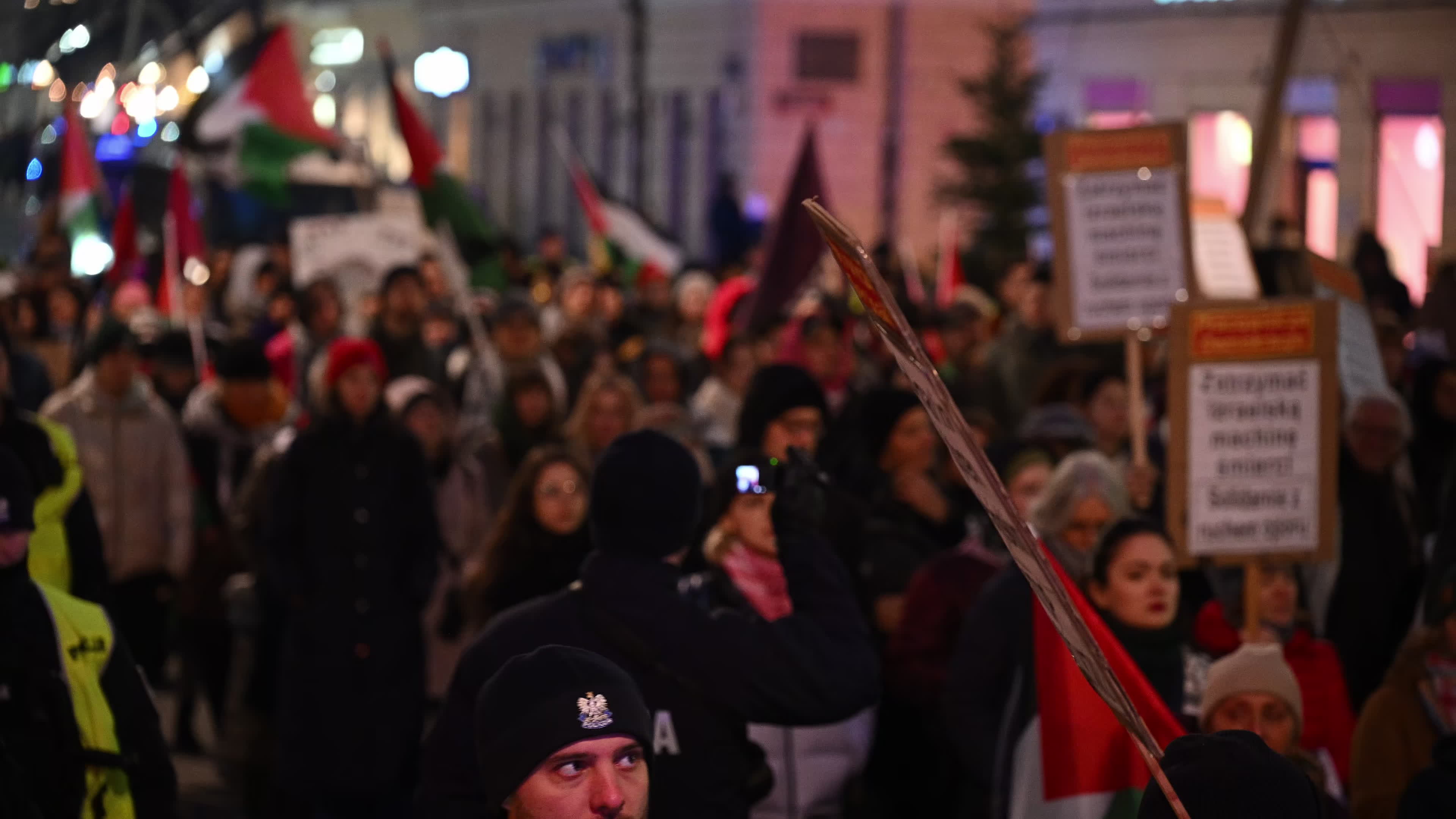 Palestine Support March to US Embassy