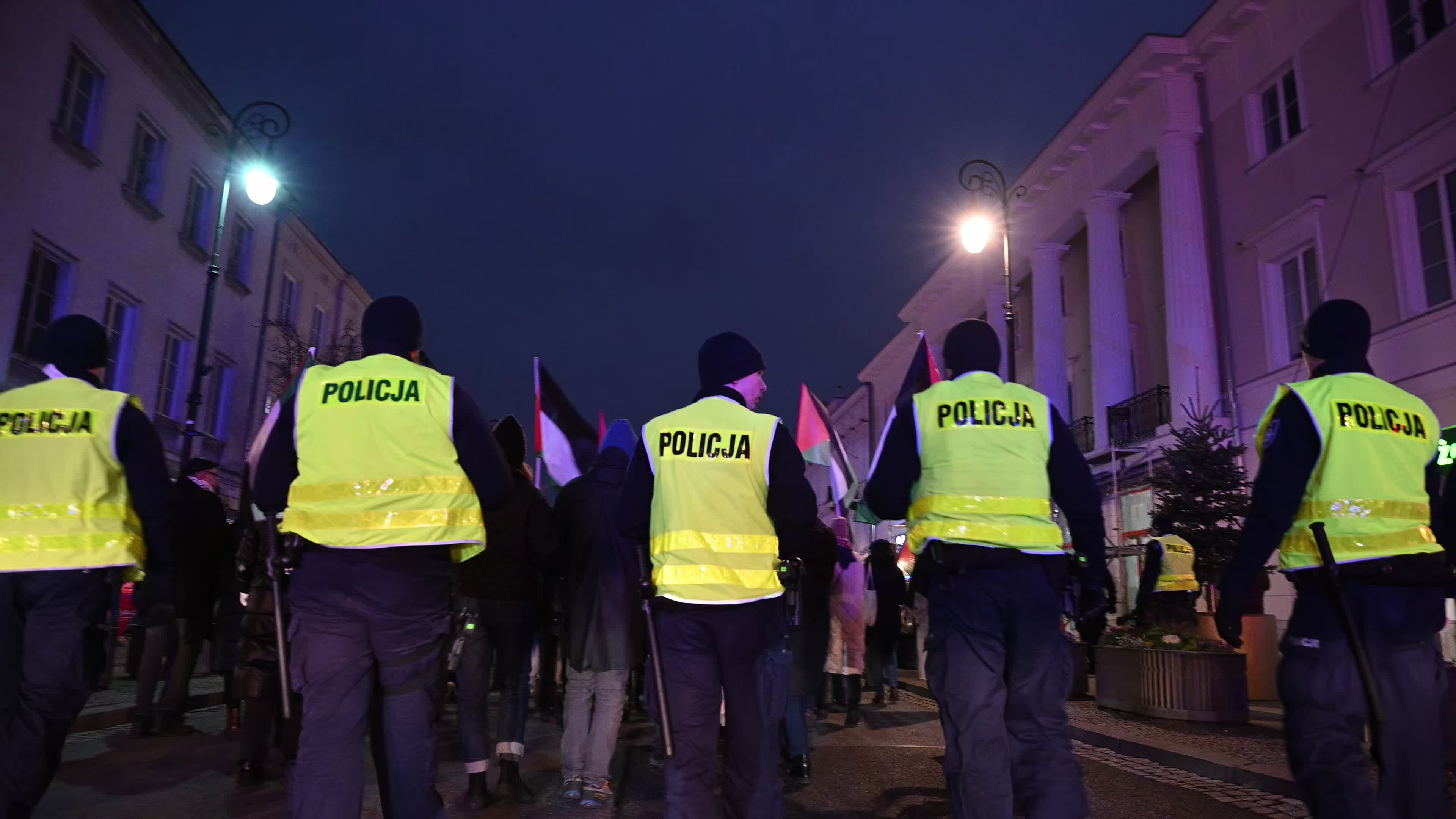 Palestine Support March to US Embassy