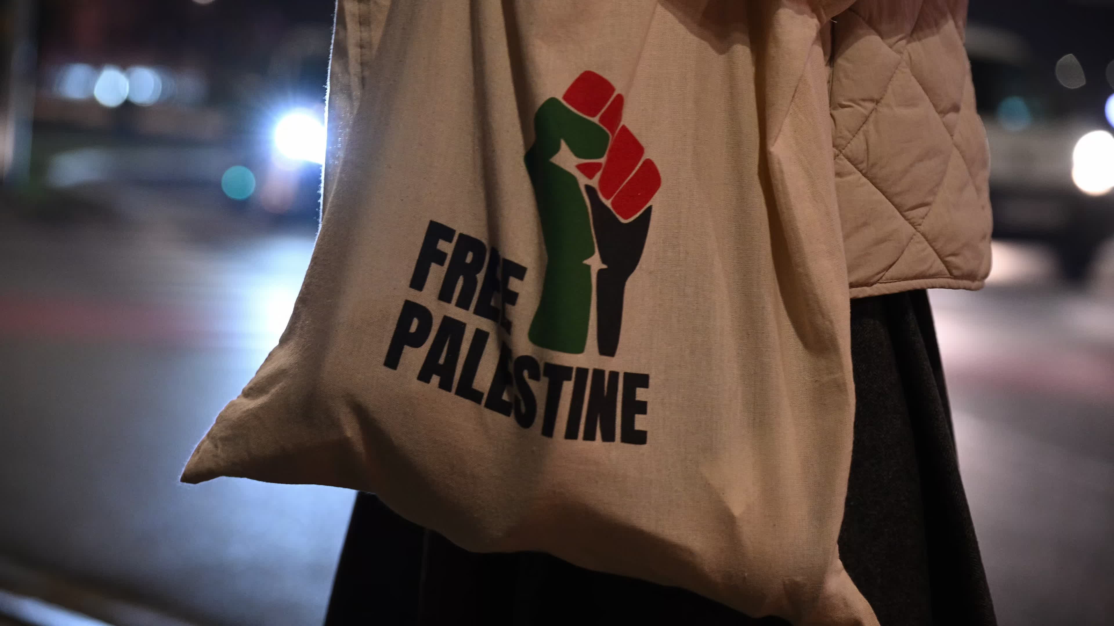 Palestine Support March to US Embassy
