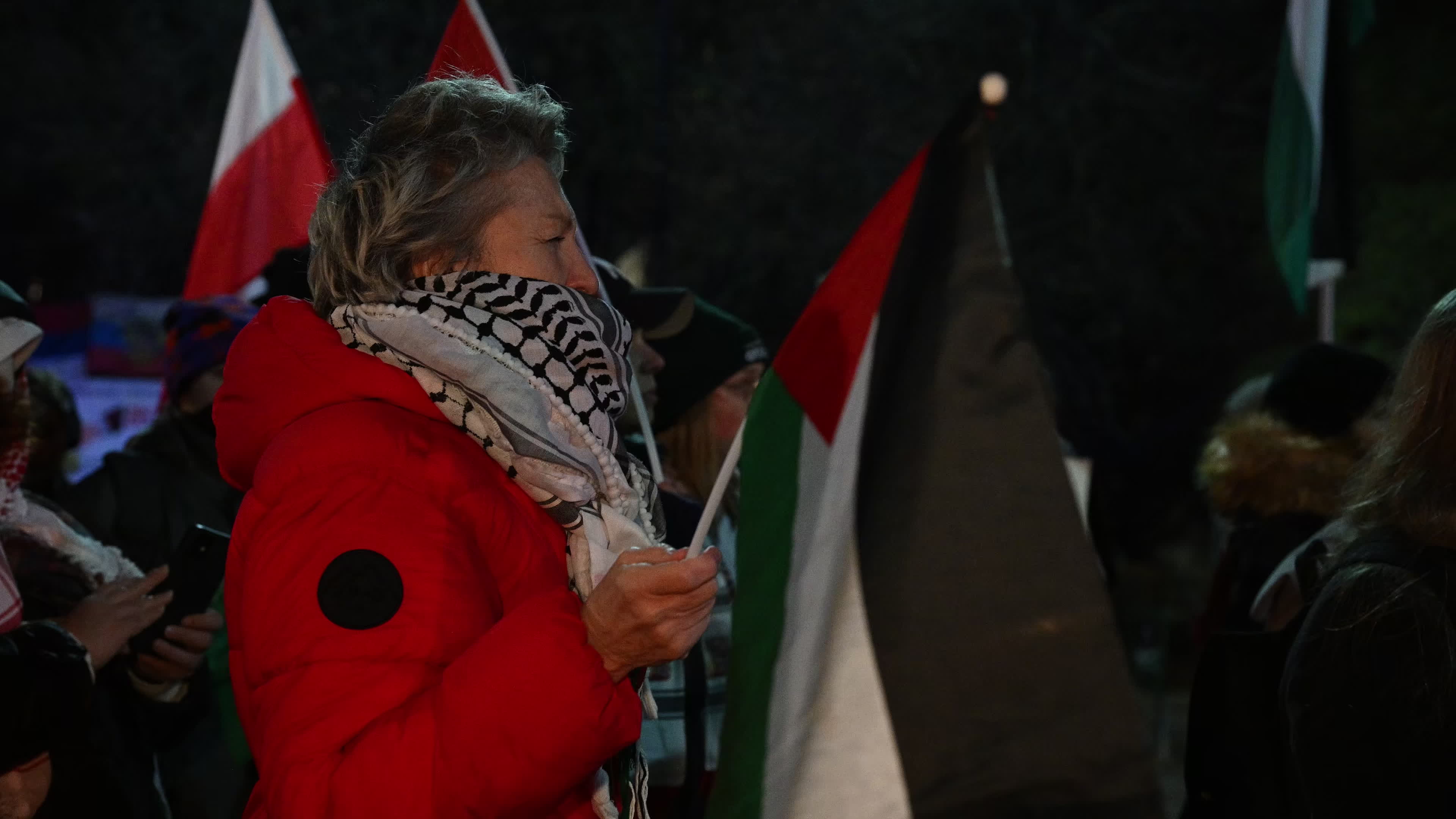 Palestine Support March to US Embassy