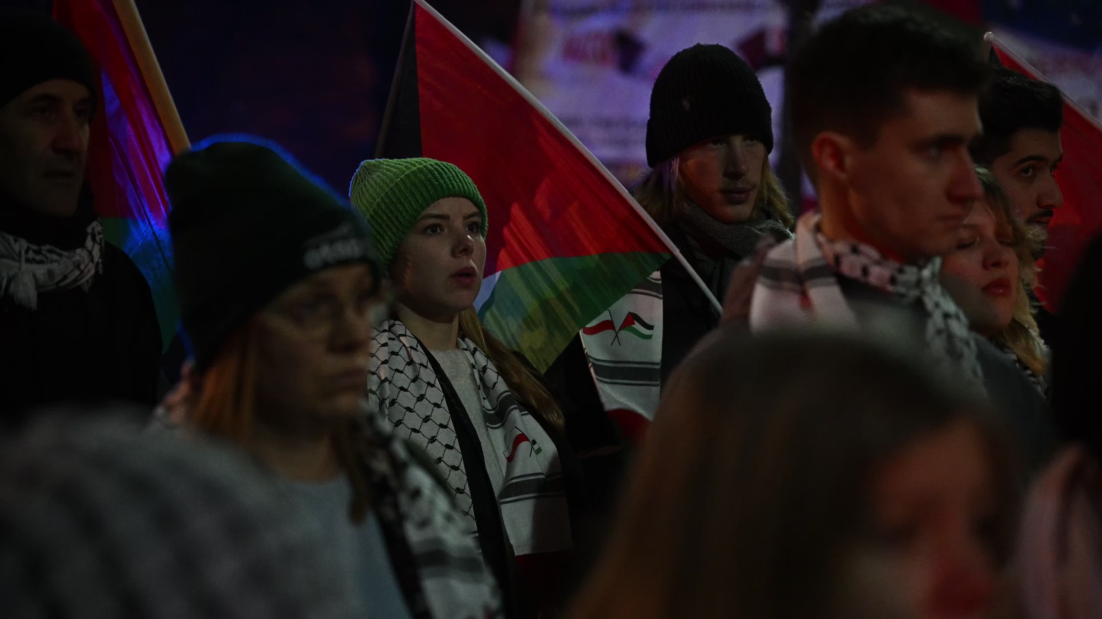 Palestine Support March to US Embassy
