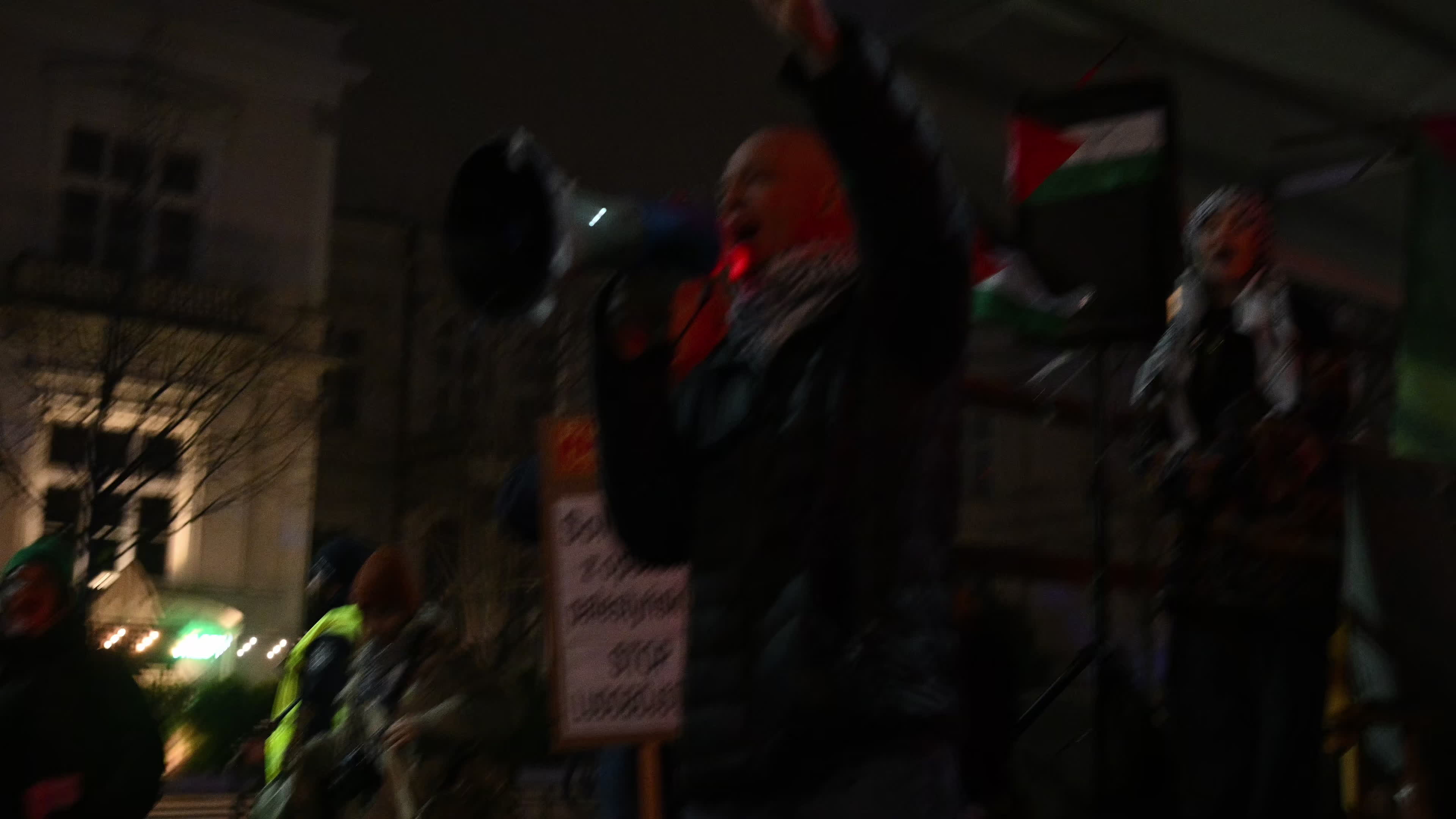 Palestine Support March to US Embassy