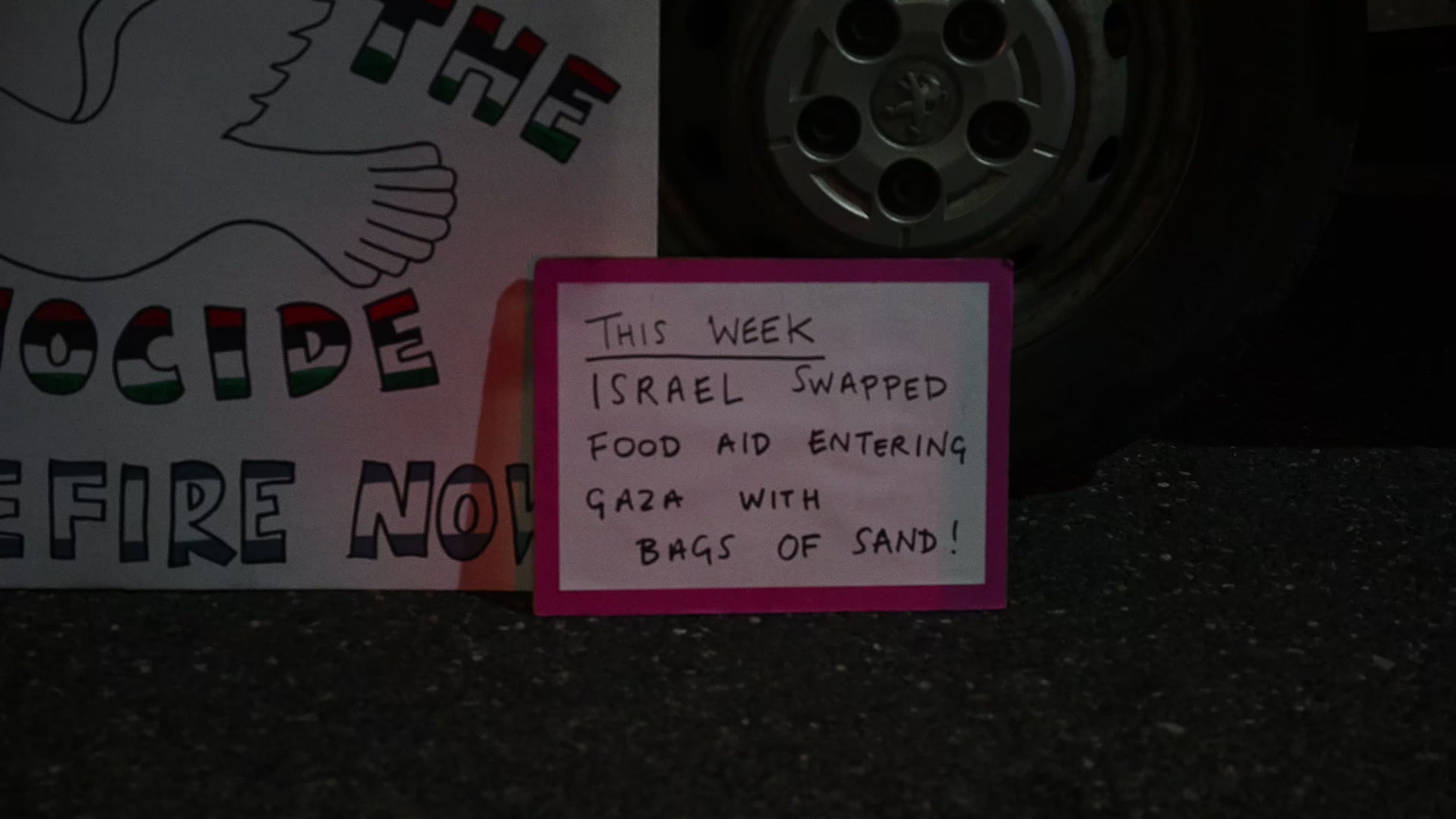 Palestine Support March to US Embassy
