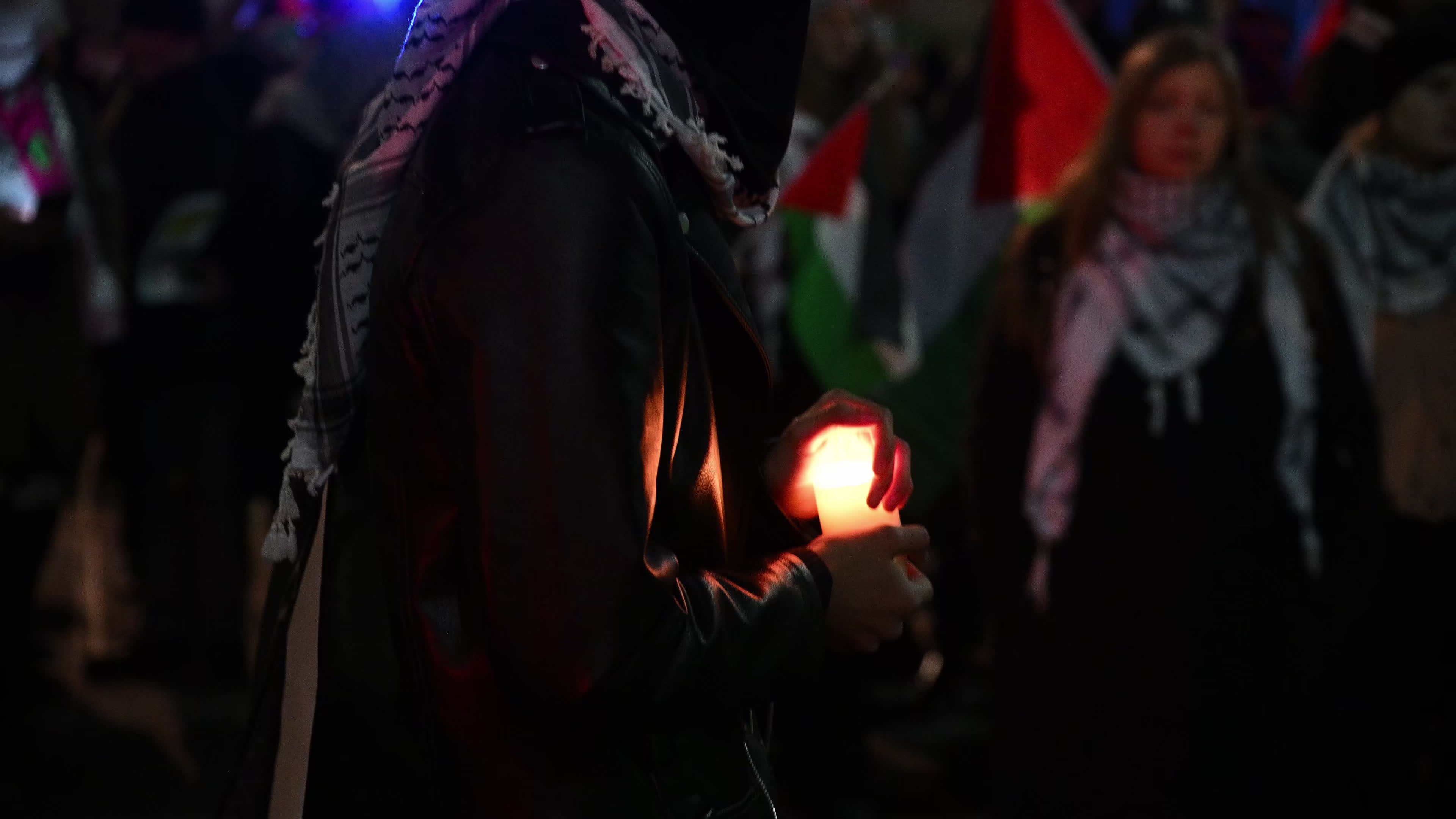 Palestine Support March to US Embassy