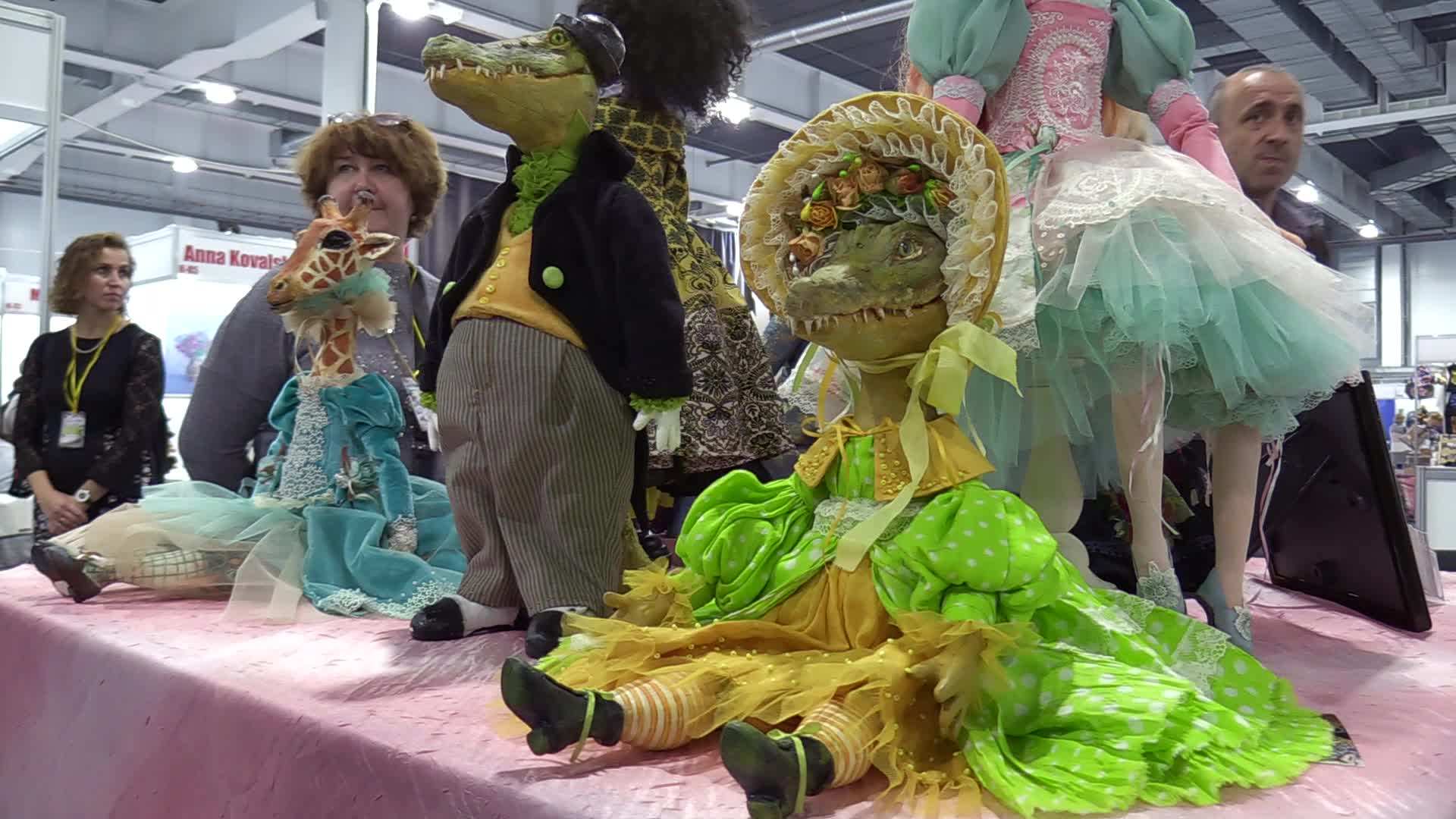 The International Salon of Author's Doll and Teddy Bear "Fashion Doll" in Ukraine