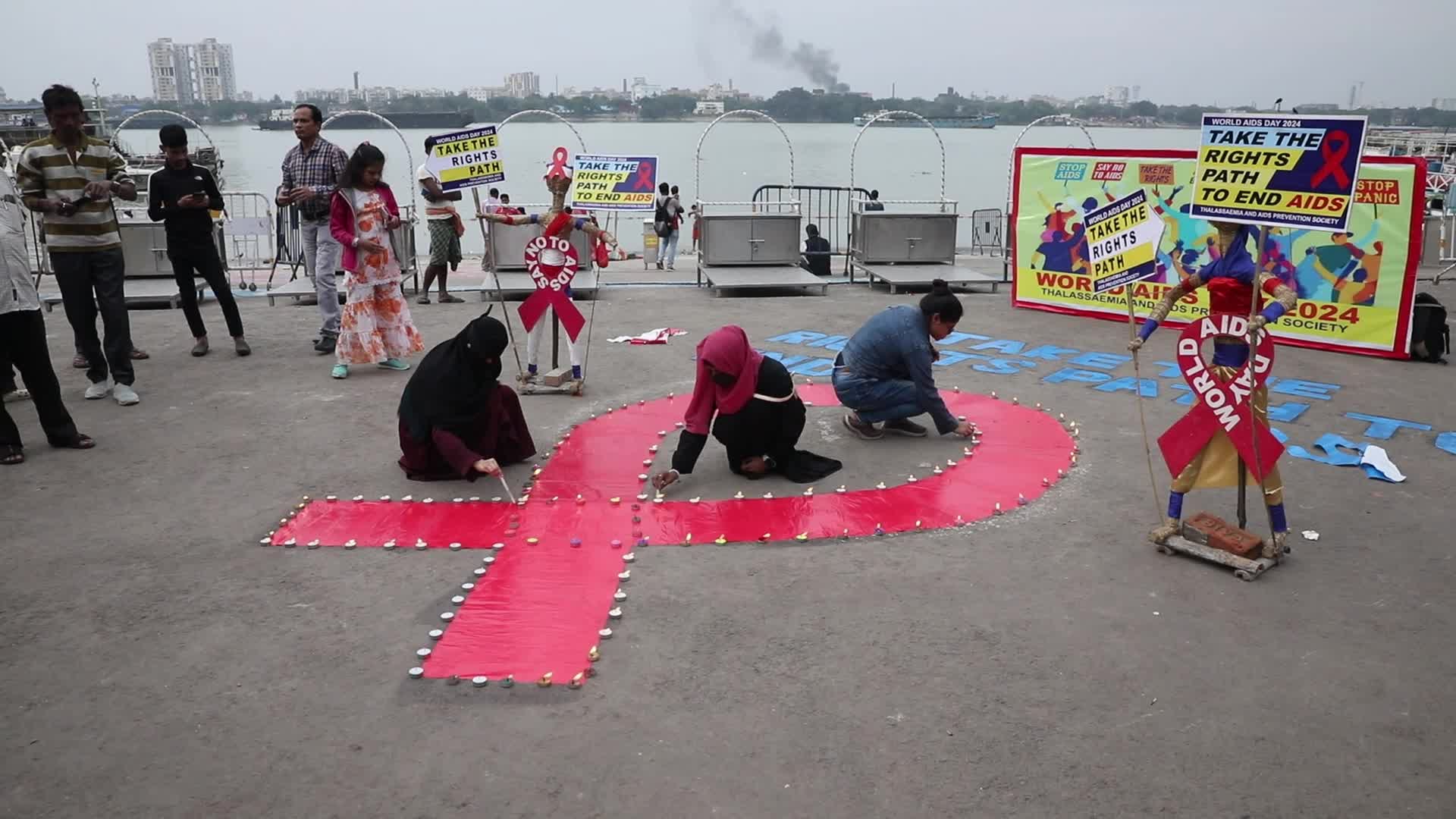 HIV/AIDS awareness campaign In Kolkata, India
