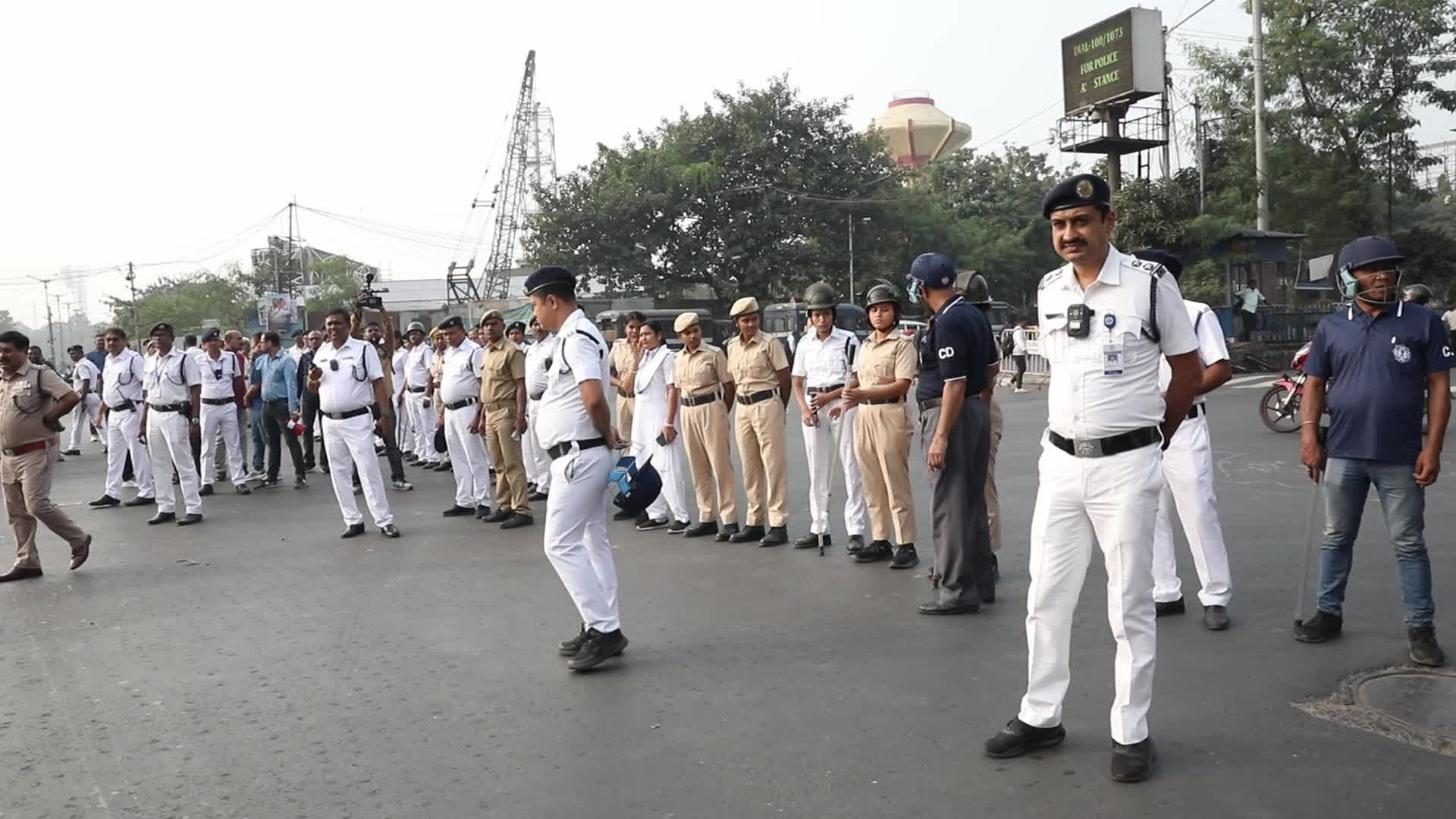 Job Seekers Protest Rally In Kolkata