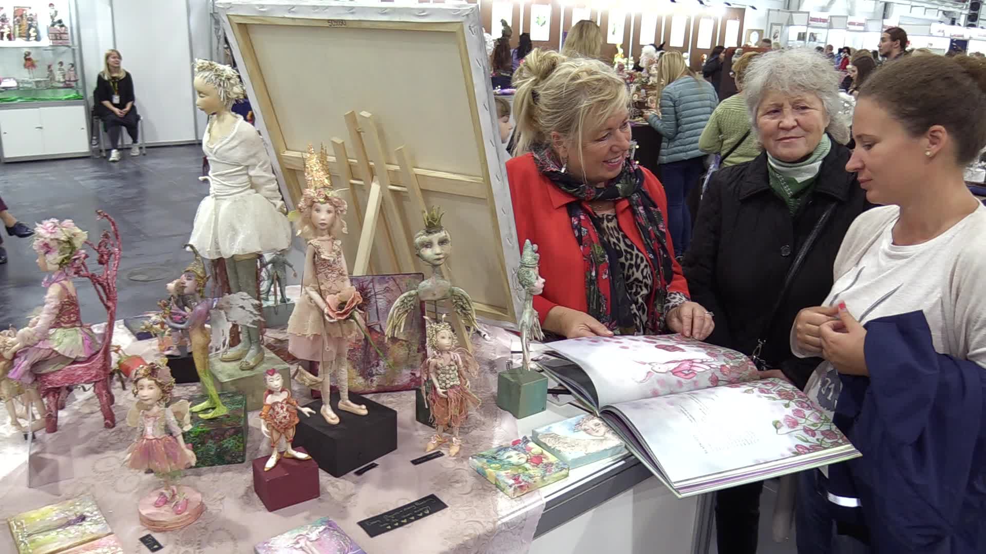 The International Salon of Author's Doll and Teddy Bear "Fashion Doll" in Ukraine