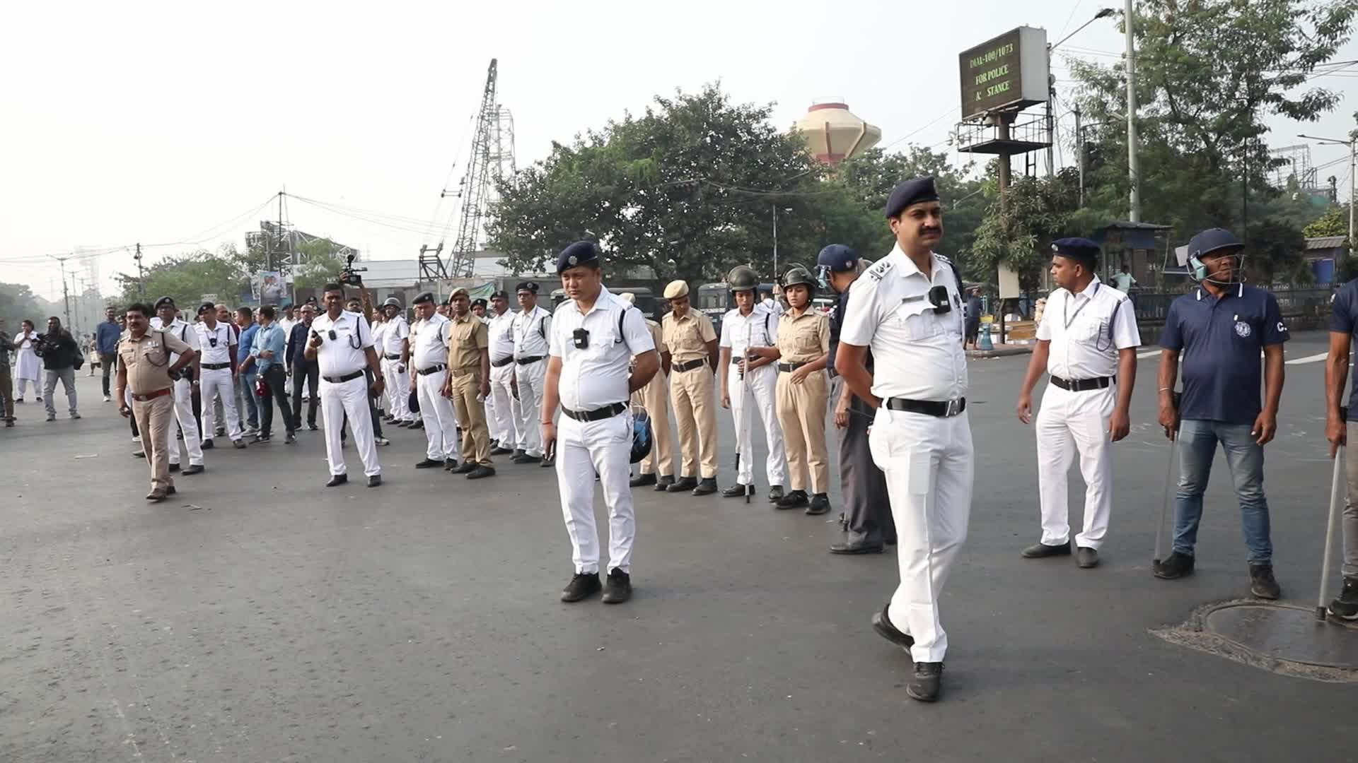 Job Seekers Protest Rally In Kolkata