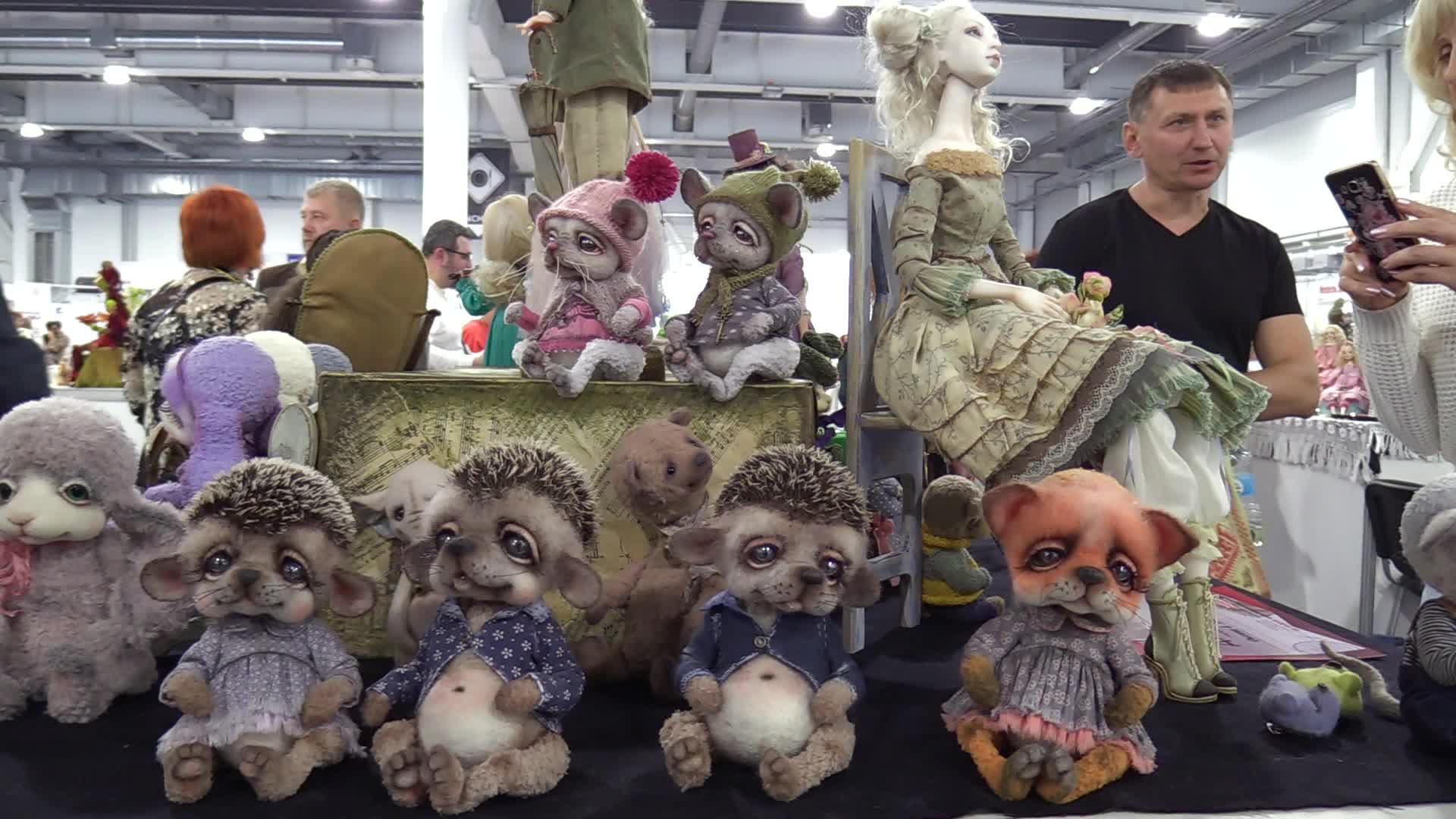 The International Salon of Author's Doll and Teddy Bear "Fashion Doll" in Ukraine