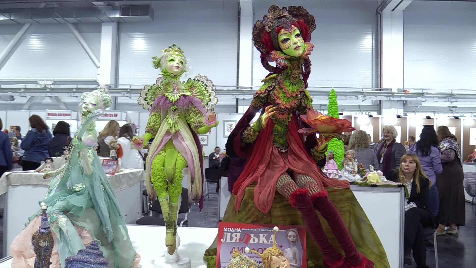 The International Salon of Author's Doll and Teddy Bear "Fashion Doll" in Ukraine