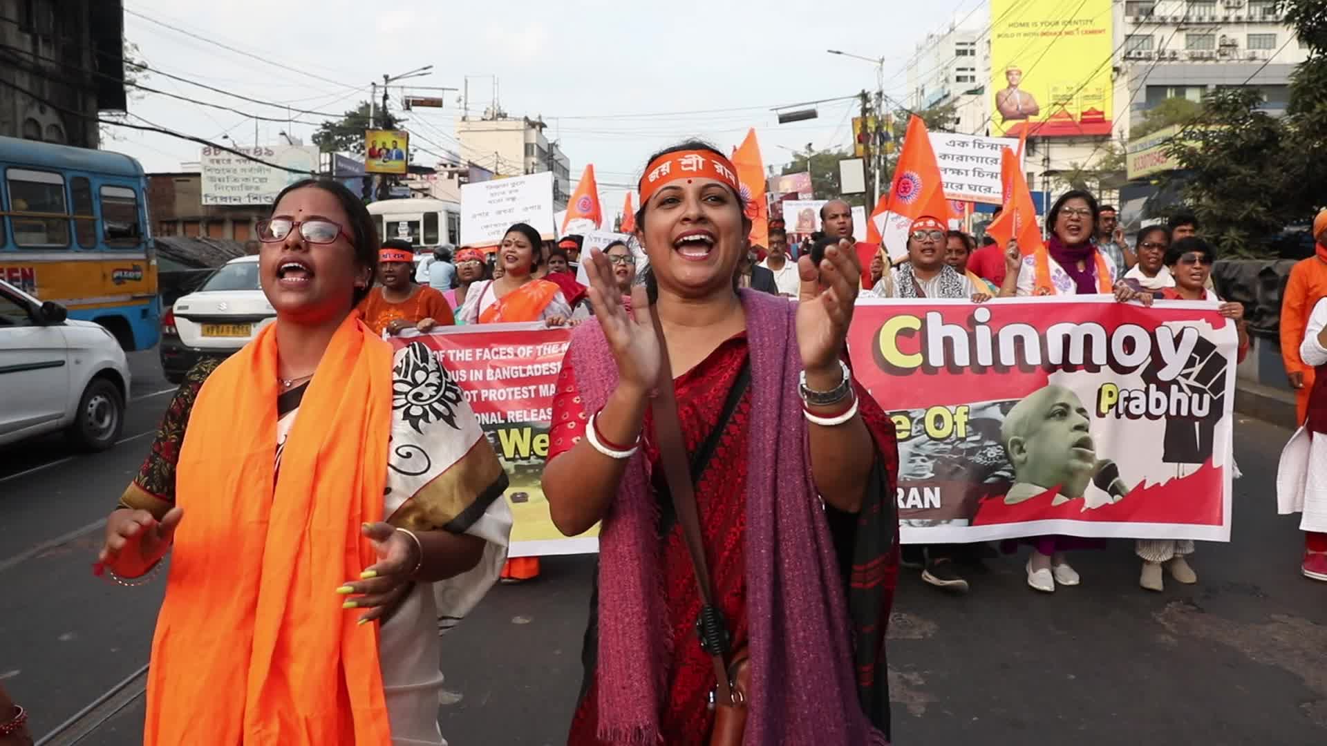Bangladesh-Hindu Minorities Leader Arrest Protest, Kolkata, British Indian Ocean Territory