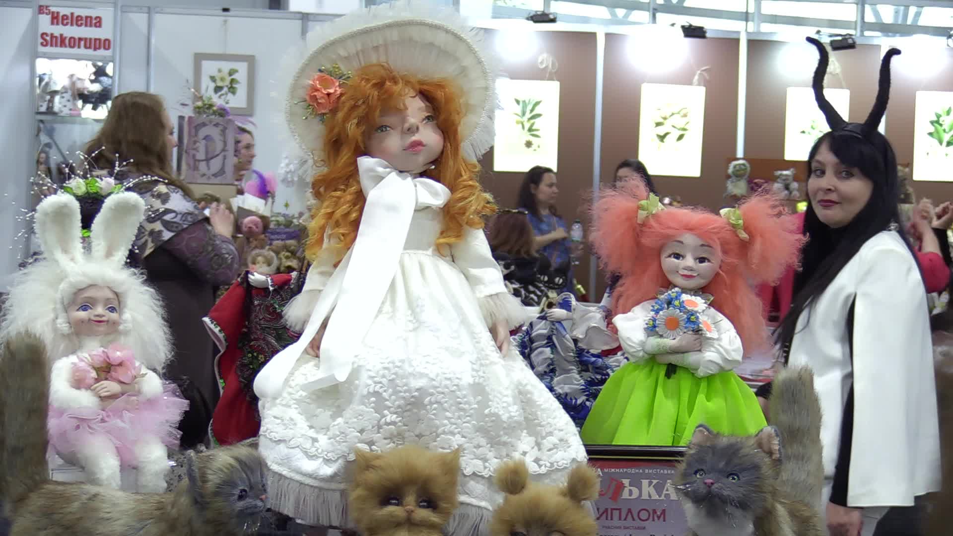 The International Salon of Author's Doll and Teddy Bear "Fashion Doll" in Ukraine