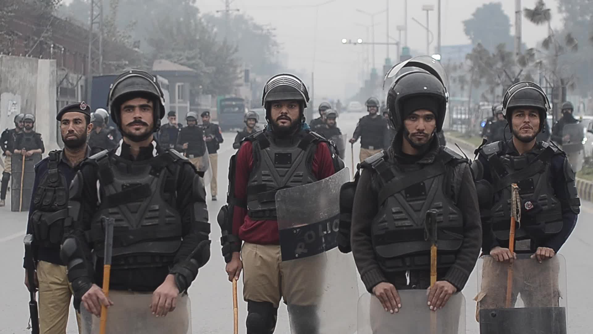 PTI party supporters hold funeral prayer for party workers allegedly killed during protest 