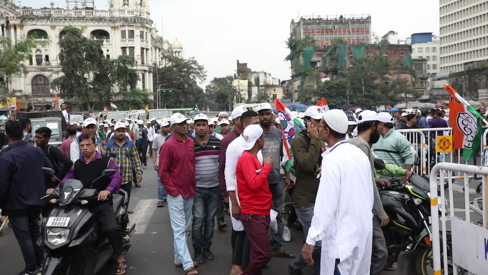 WAQF Amendment Bill 2024 Protest In Kolkata, India